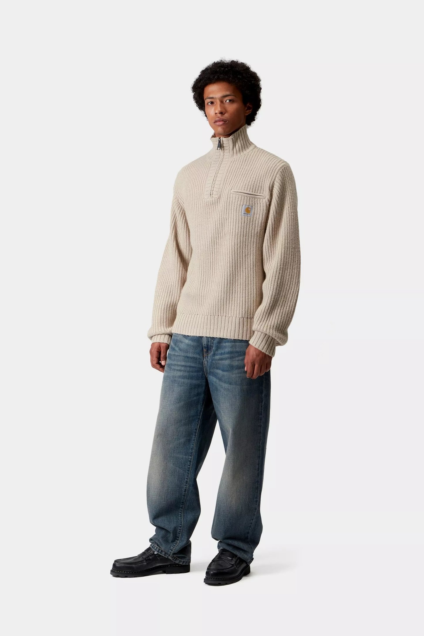 Detroit Half Zip Sweater