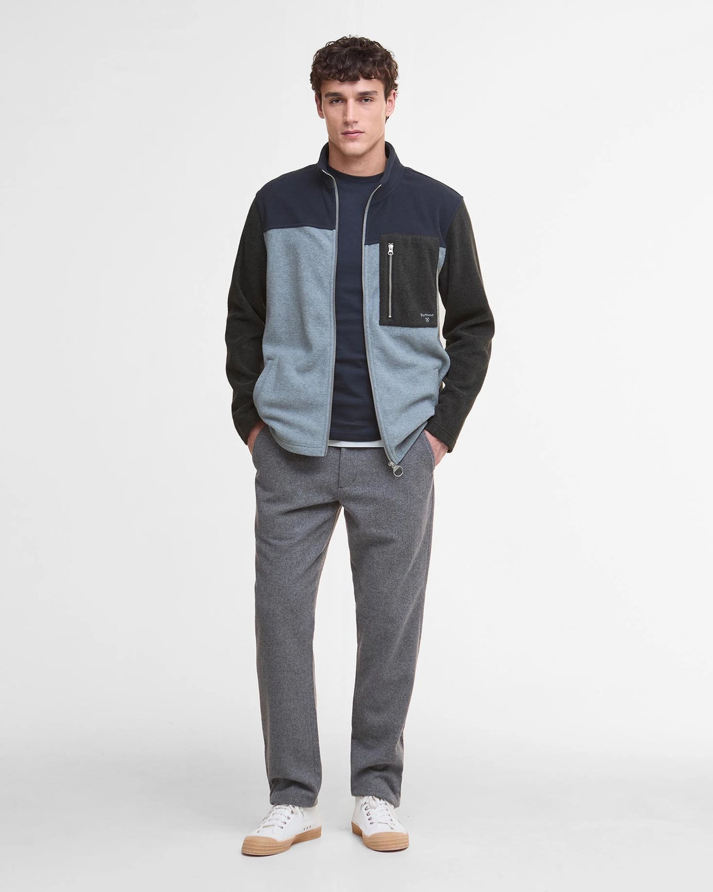 Colour Block Fleece