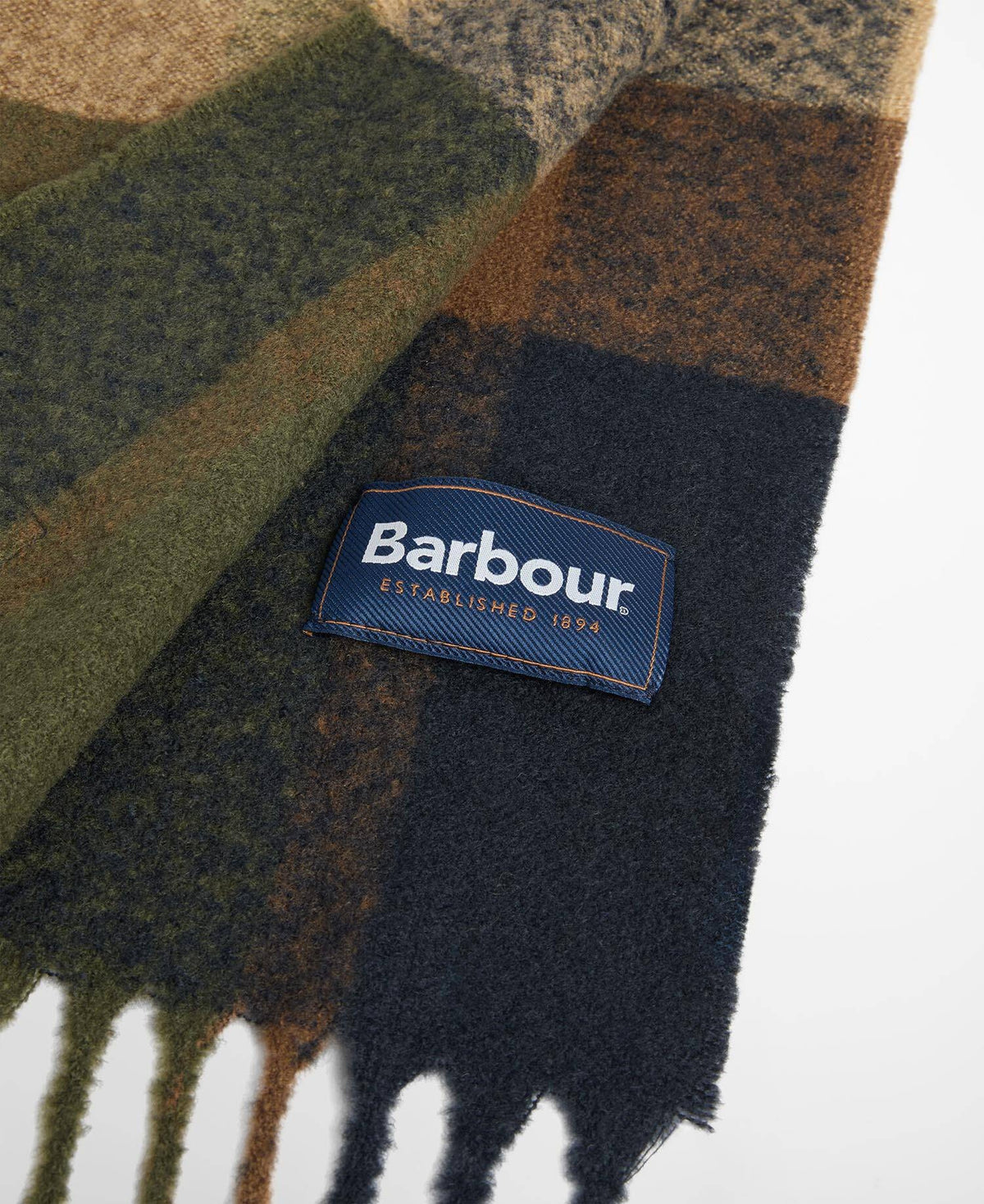 Barbour Westerdale Beanie and Scarf Gift Set - Olive