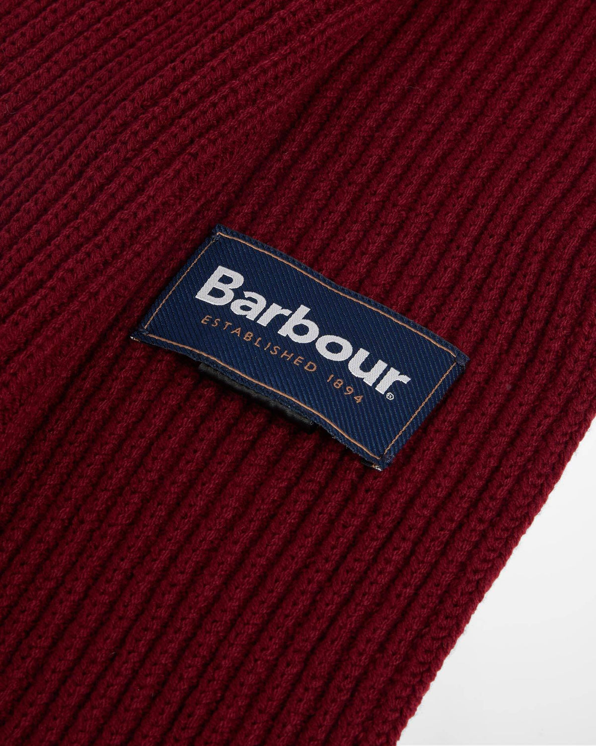 Barbour Cascade Beanie and Scarf Gift Set - Wine