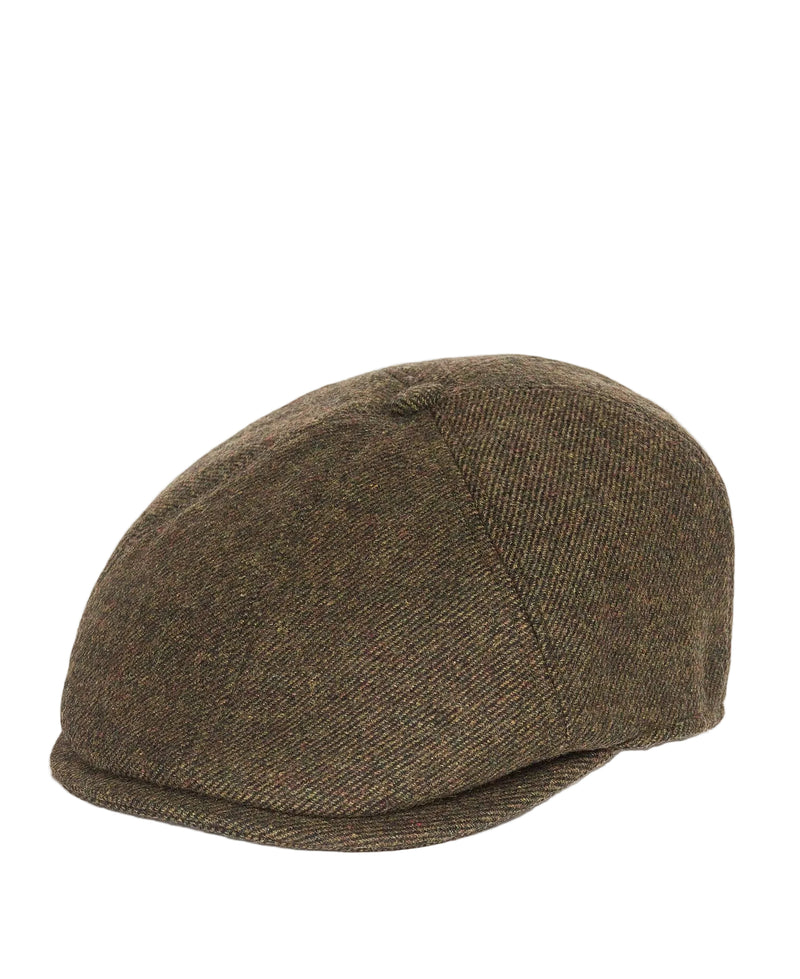 Barbour Claymore Bakerboy Cap - Olive