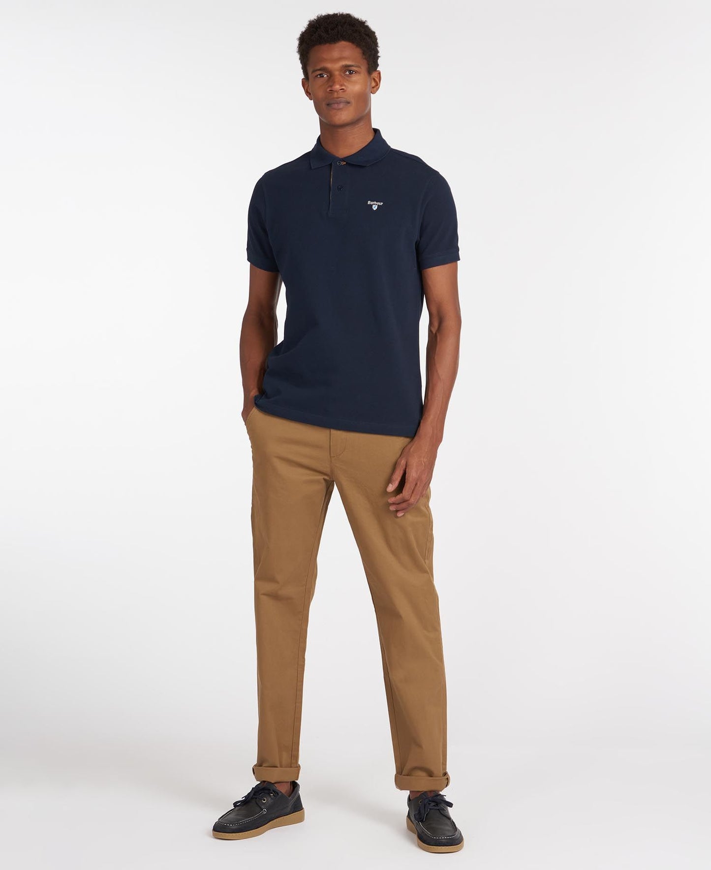 Barbour Tartan Poloshirt Pique