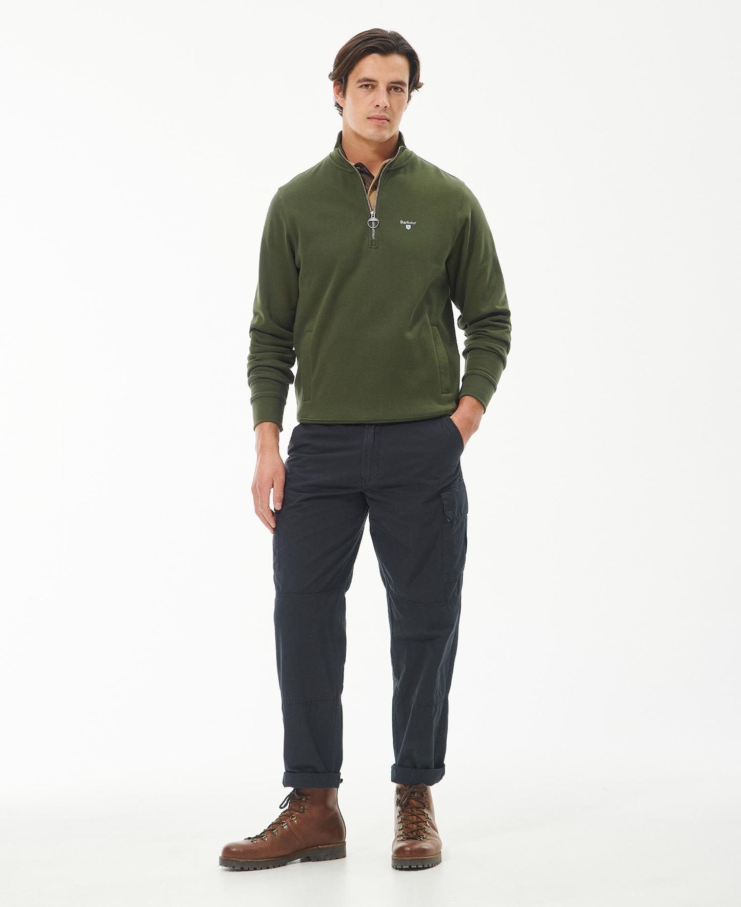 Barbour Rothley Half Zip Sweatshirt