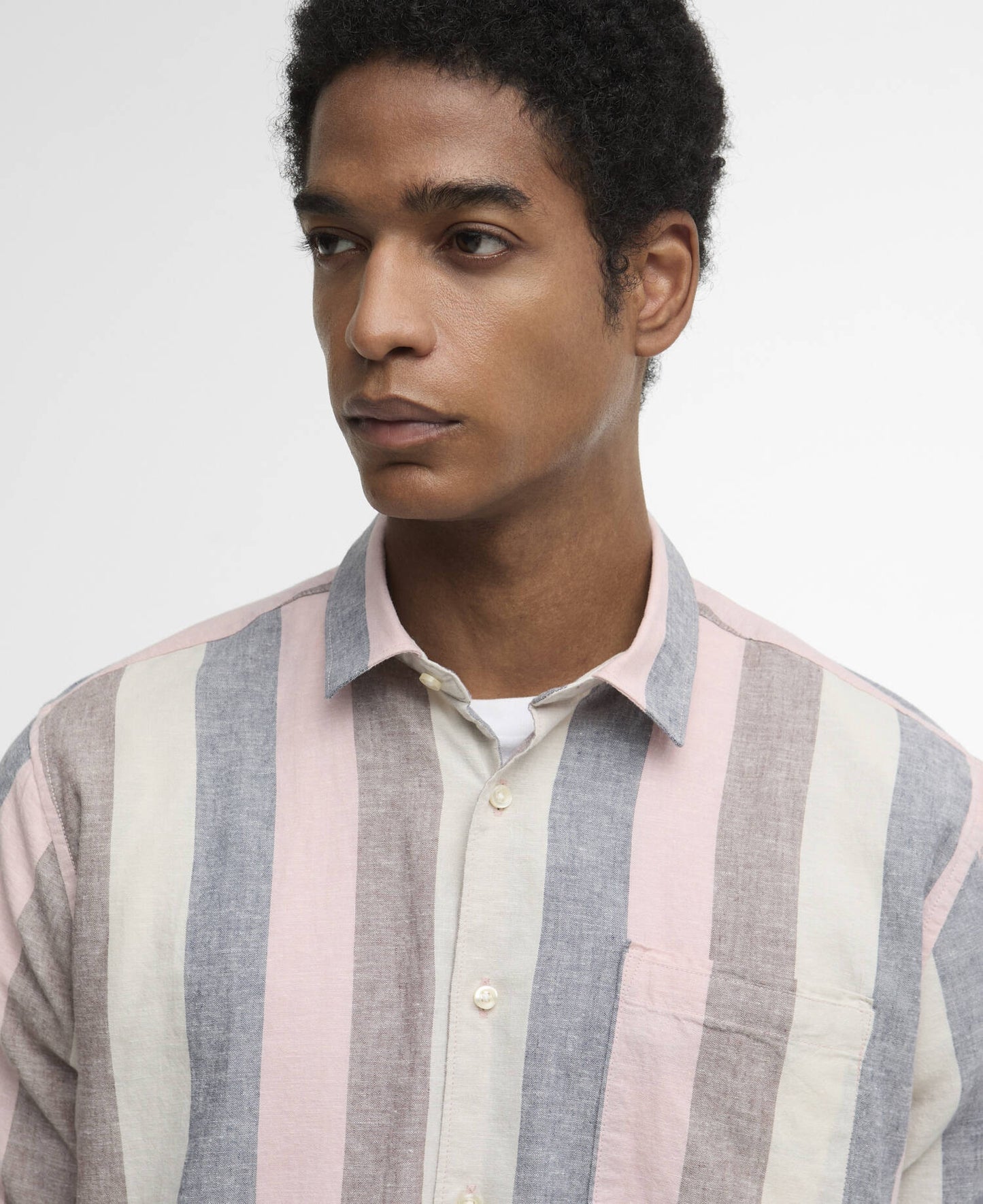 Barbour Portwell Linen Short-Sleeved Shirt
