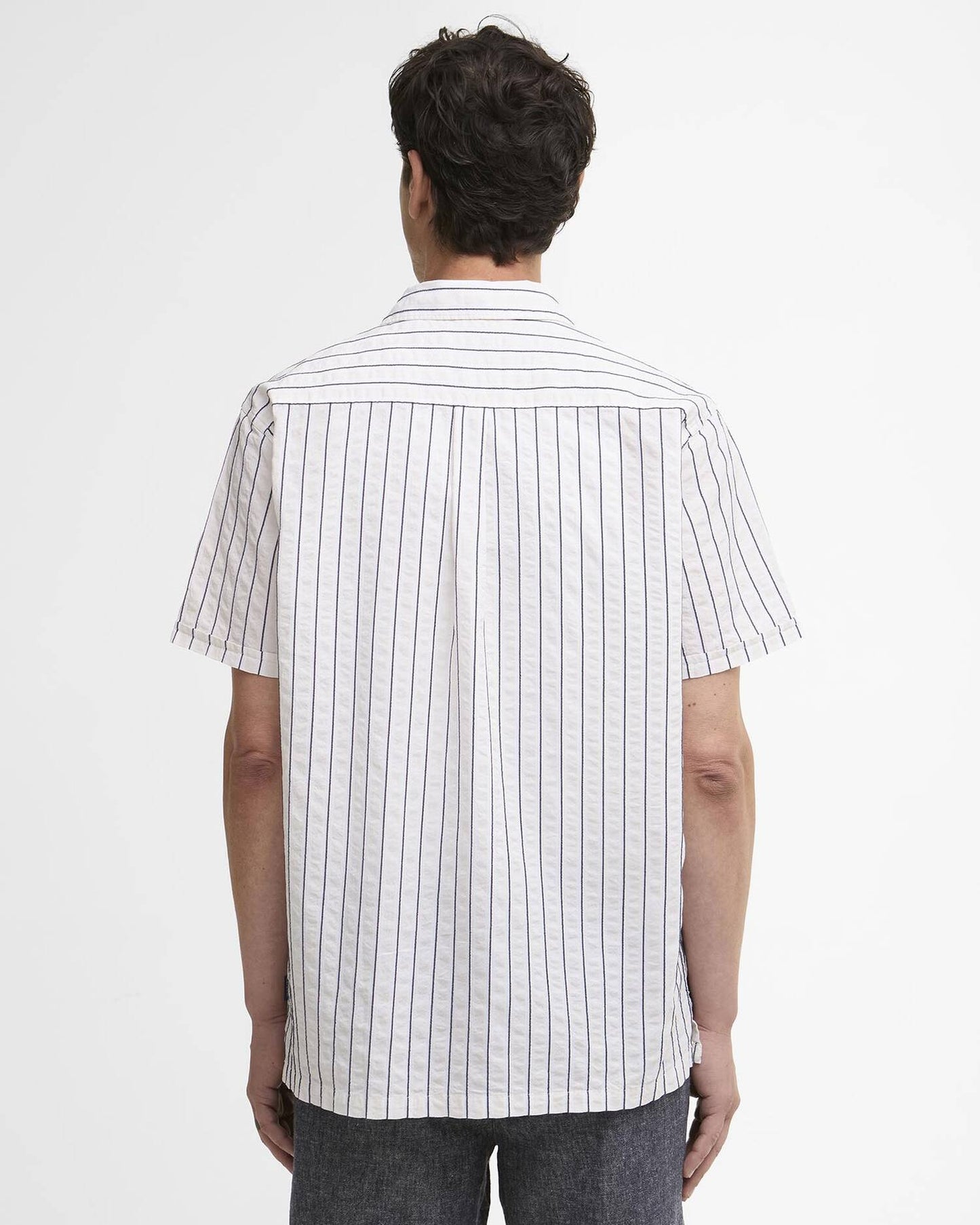 Barbour Park Striped Short-Sleeved Shirt