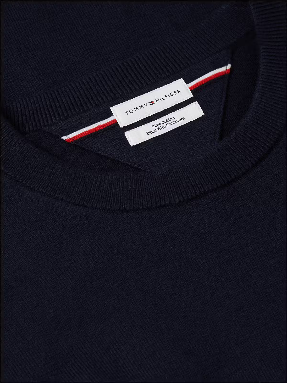 Tommy Hilfiger Crew Neck Jumper with Cashmere