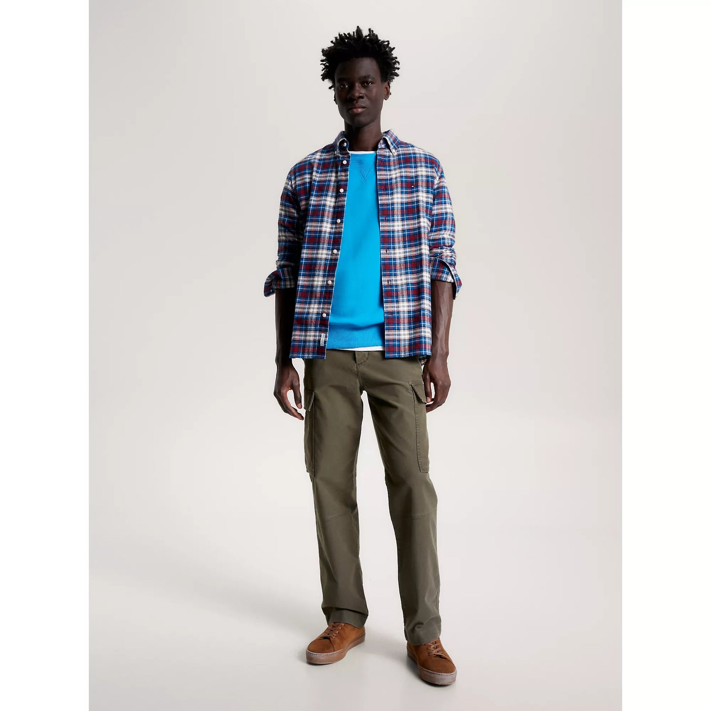 Tommy Hilfiger Brushed Cotton Tartan Shirt