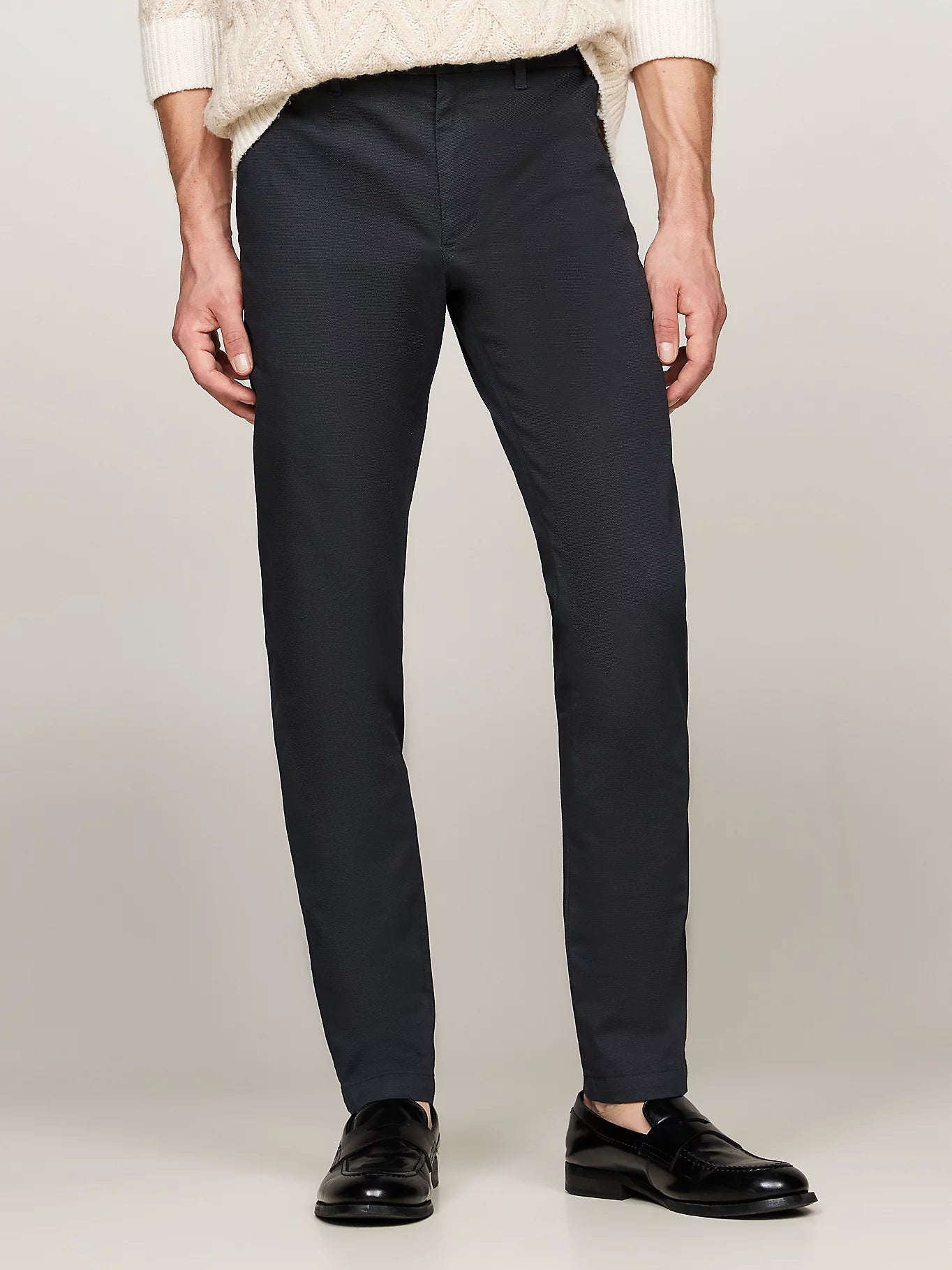 Tommy Hilfiger Bleecker Stretch Cotton Printed Slim Chinos