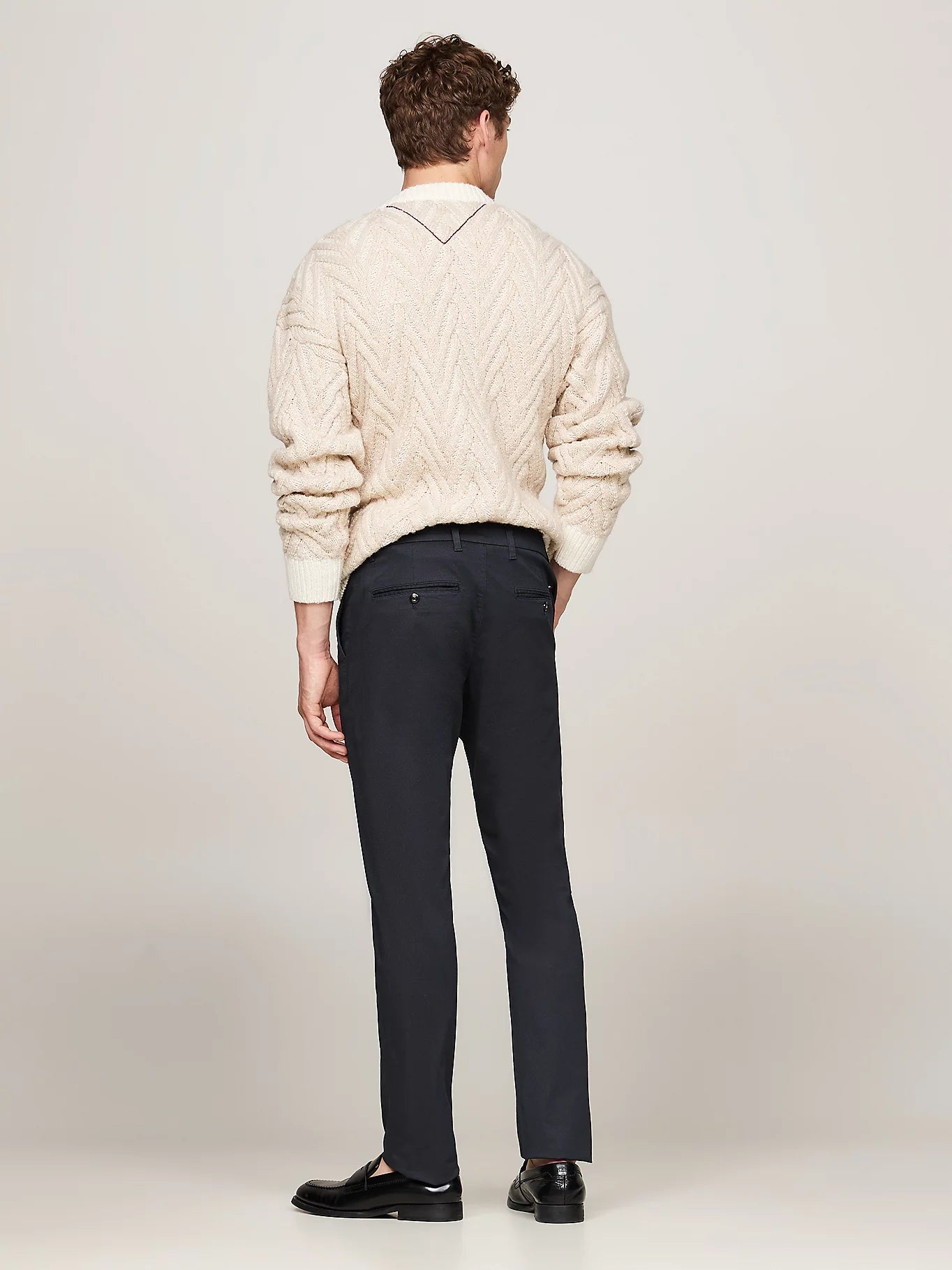 Tommy Hilfiger Bleecker Stretch Cotton Printed Slim Chinos