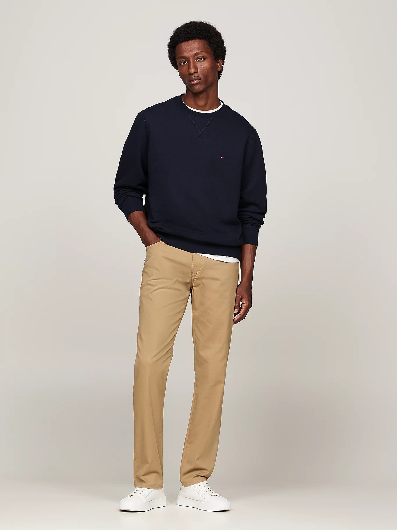 Navy Essential Crewneck