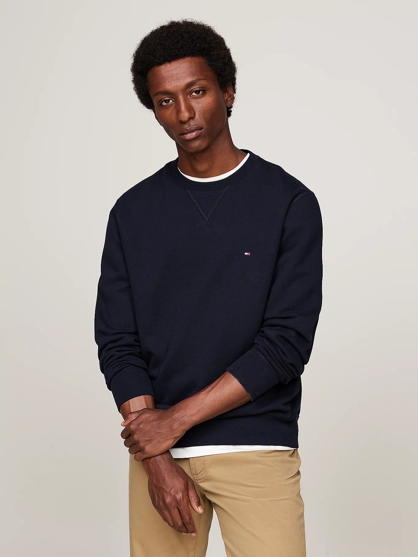 Navy Essential Crewneck