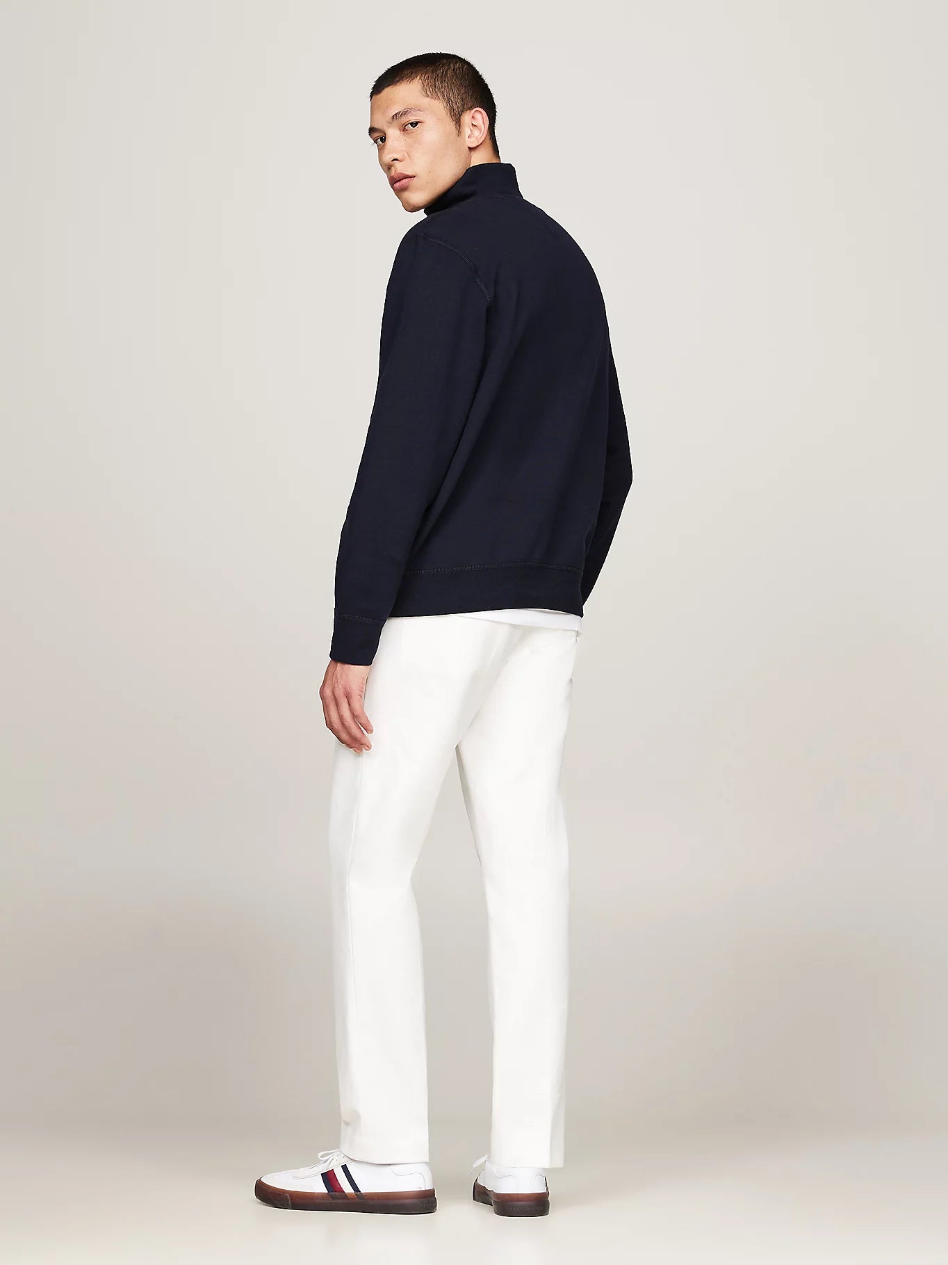 Tommy Hilfiger Quarter-Zip Fleece Sweatshirt