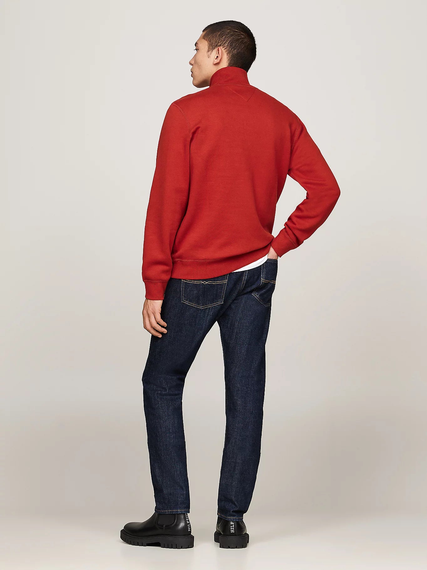 Tommy Hilfiger Quarter-Zip Fleece Sweatshirt