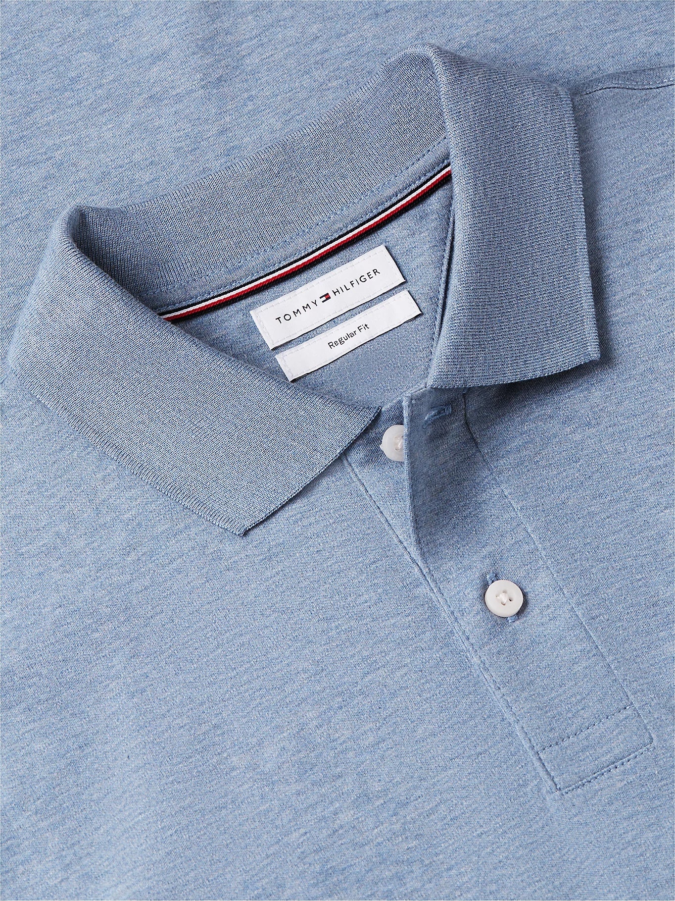 Tommy Hilfiger Regular Fit Fluid Cotton Polo Shirt