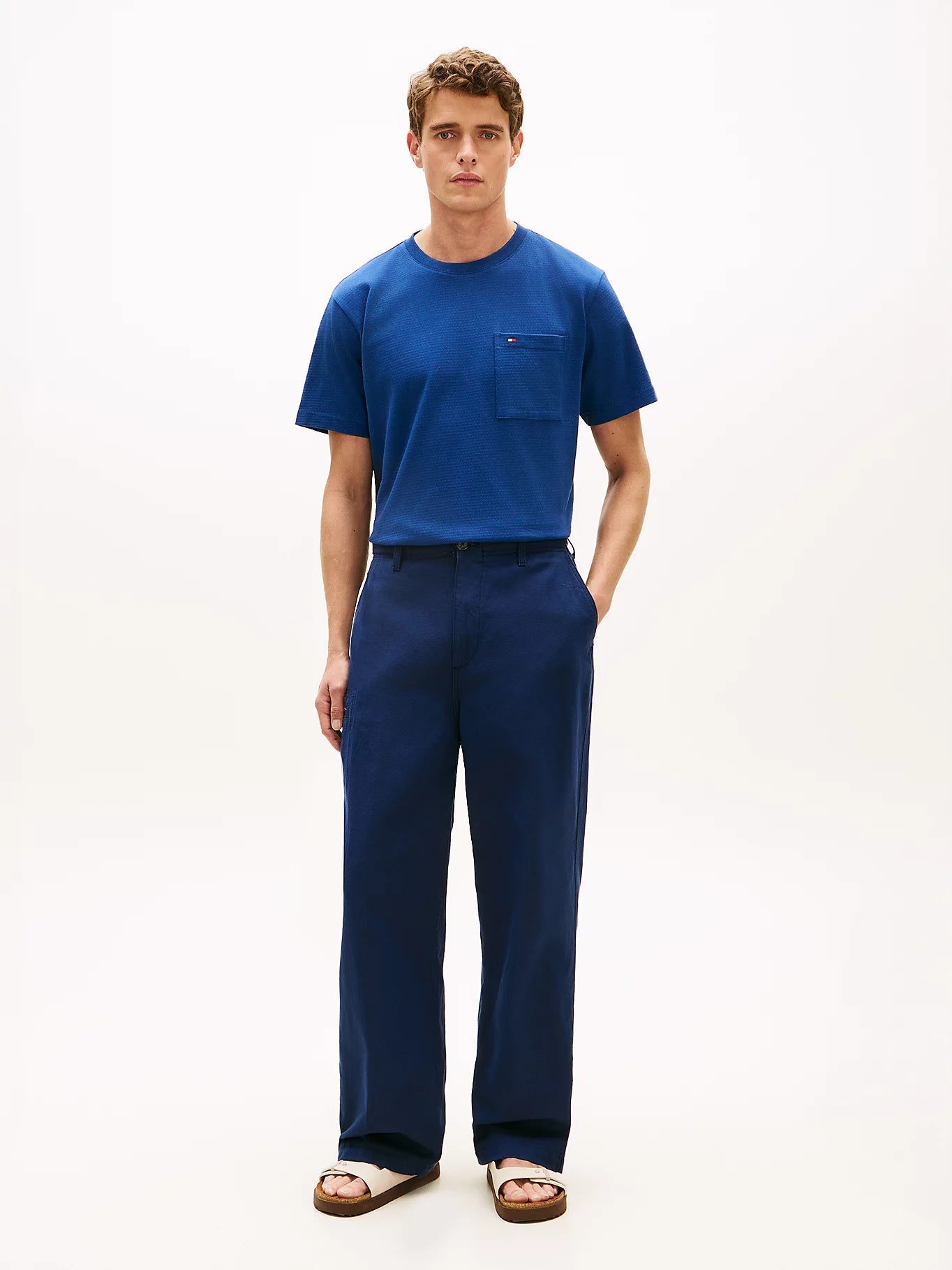 Tommy Hilfiger Relaxed Mesh Jersey T-Shirt