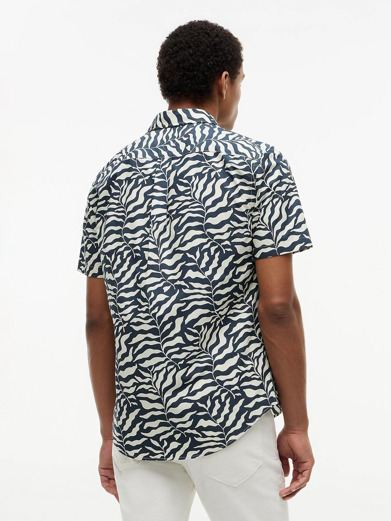 Tommy Hilfiger Regular Fit Paper Touch Short Sleeve Shirt
