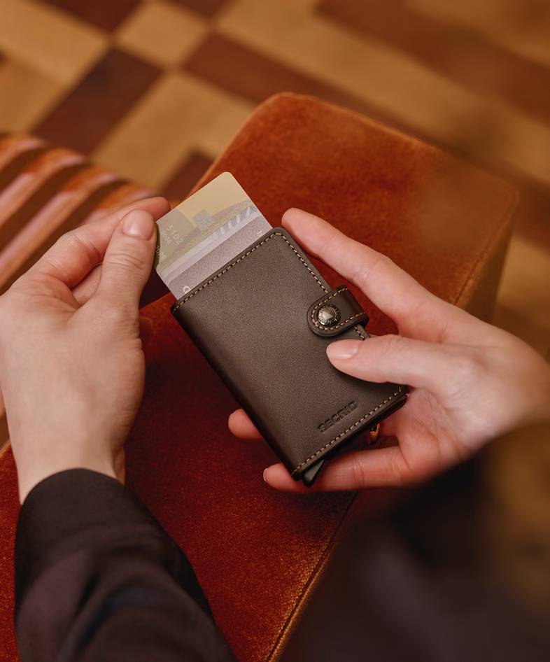 Secrid Original Miniwallet - Black & Brown