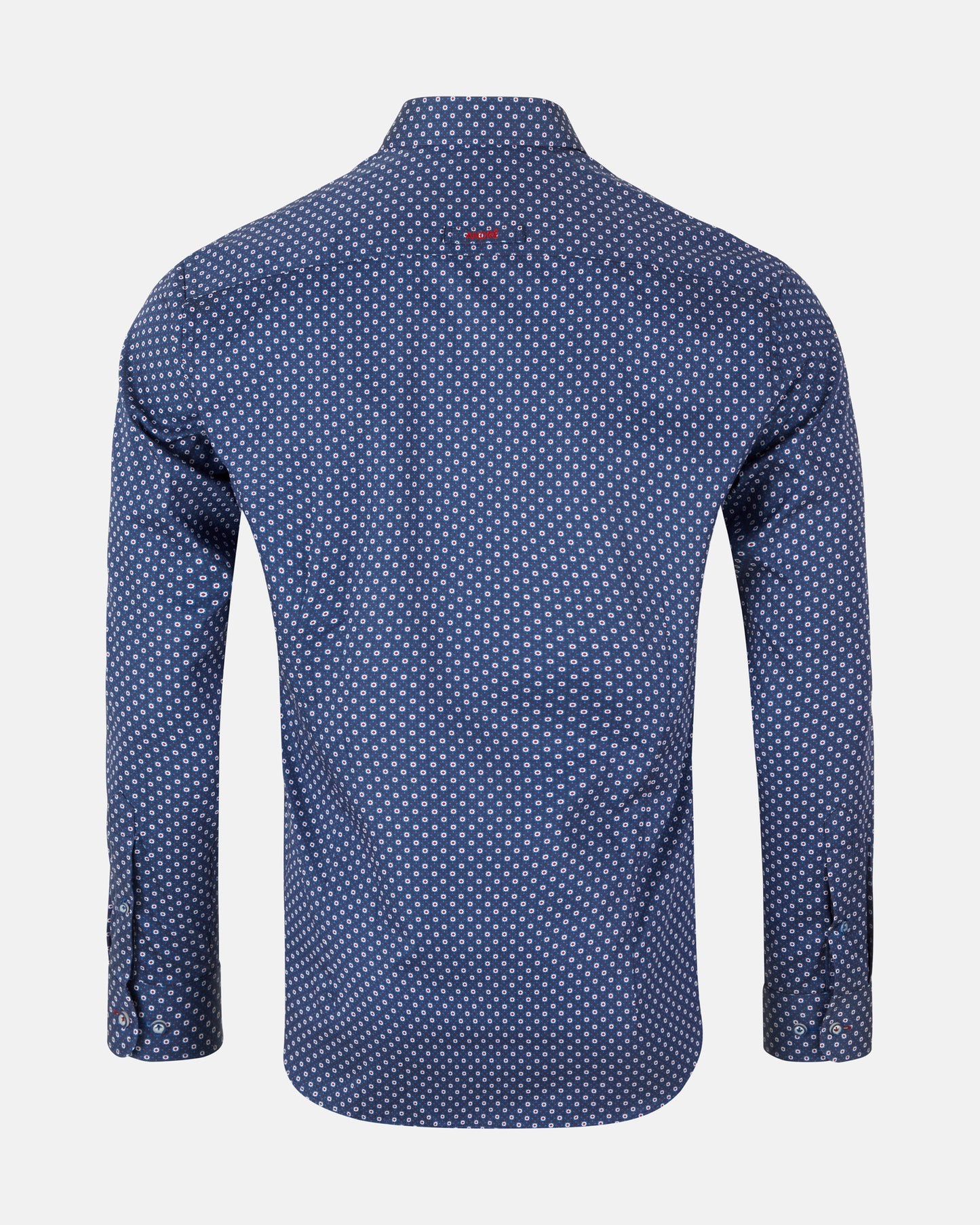 Andre Nevada Long Sleeve Shirt - BURGUNDY