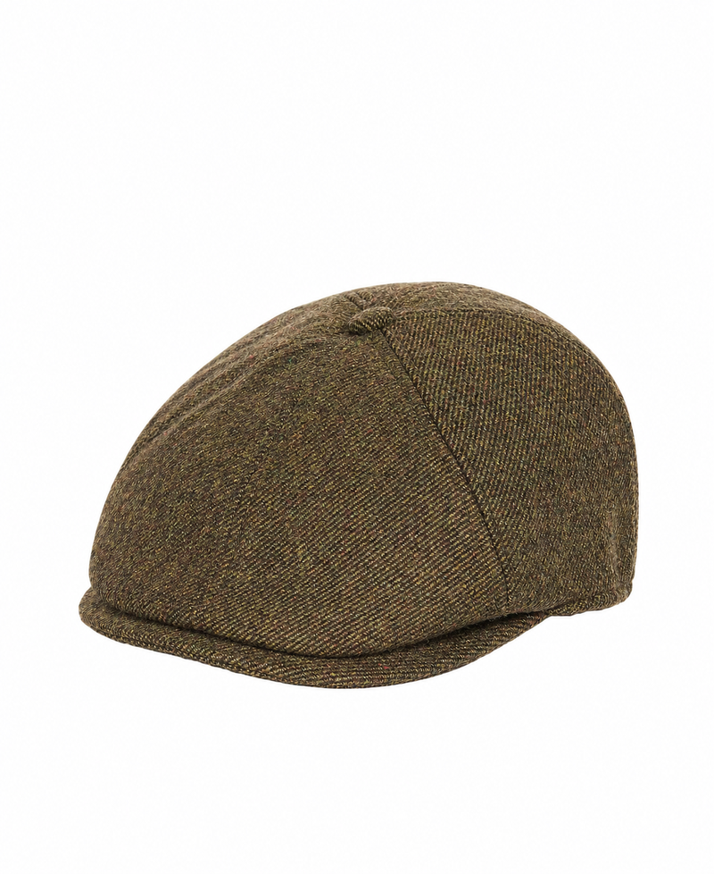 Barbour Claymore Bakerboy Cap - Olive