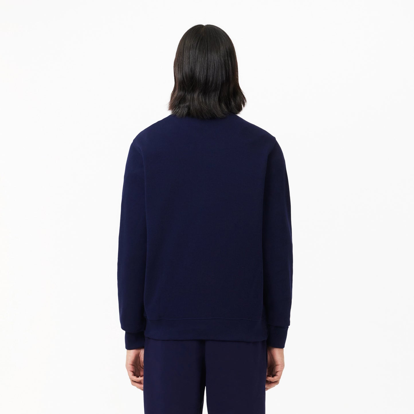 Lacoste Zip-Up High Neck Interlock Sweatshirt