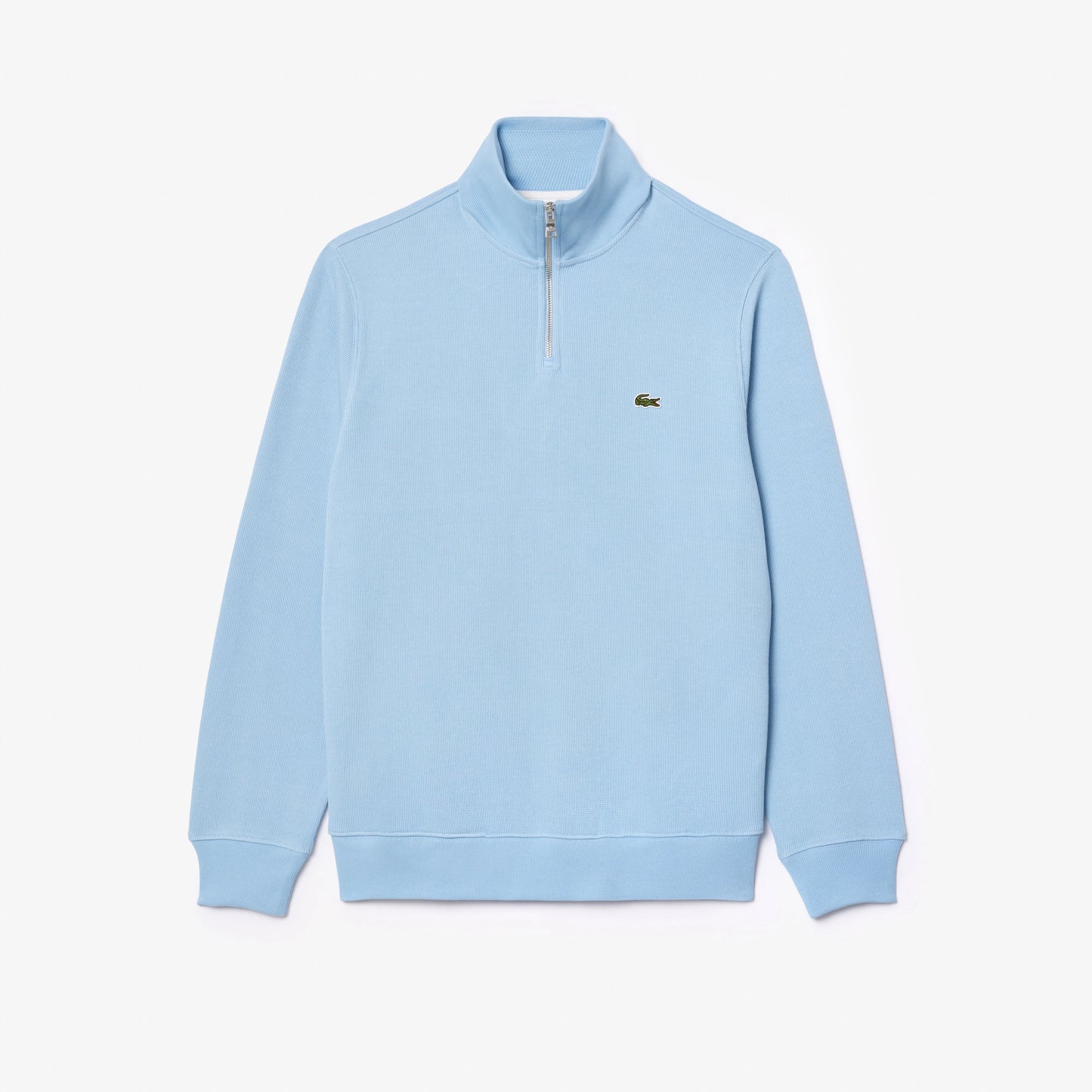 Lacoste Zip-Up High Neck Interlock Sweatshirt