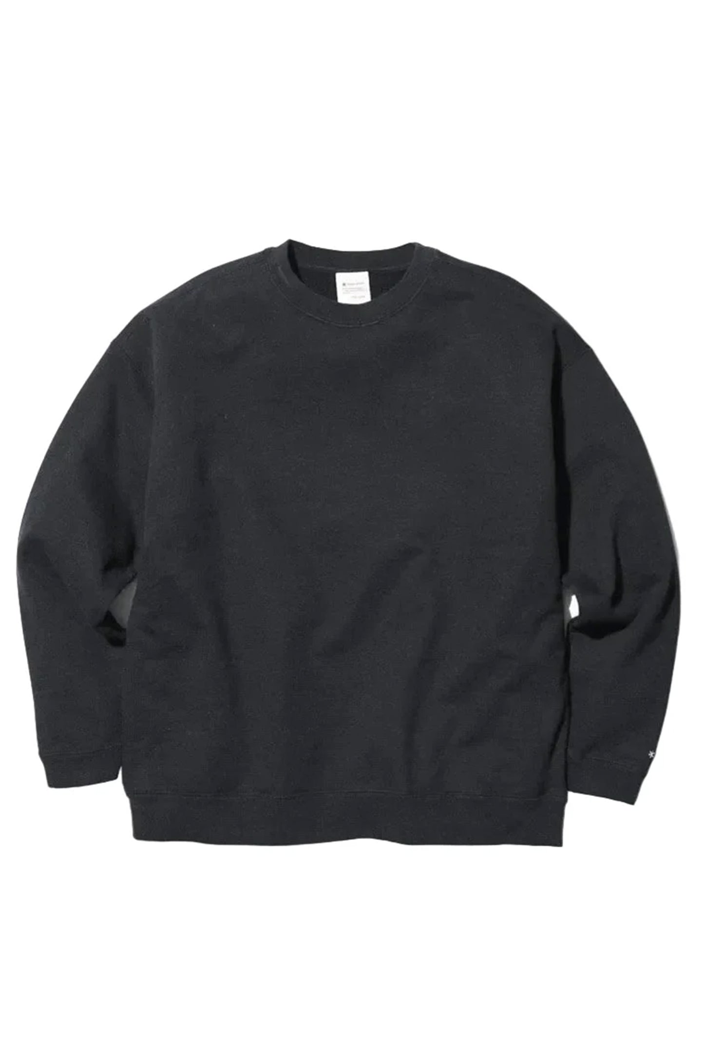 Snow Peak Recycled Cotton Pullover – Black