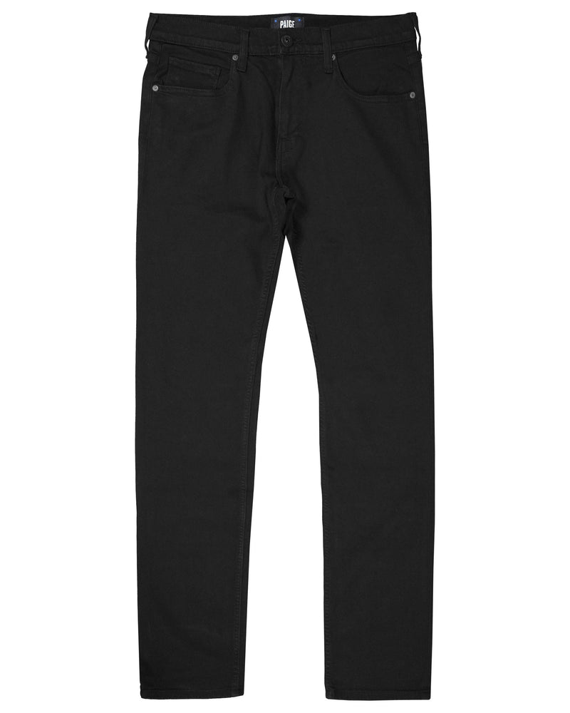 PAIGE Federal Jeans – Black Shadow Slim Straight Men's Jeans
