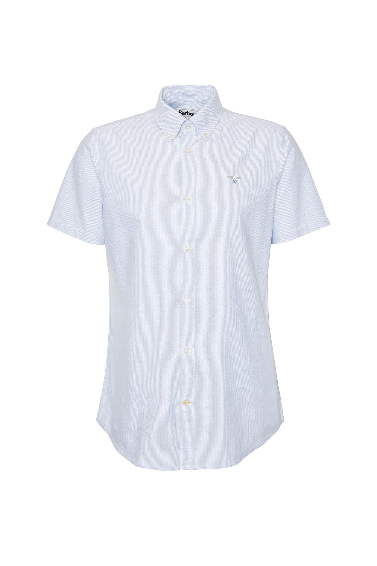 Barbour Striped Oxford Tailored Short-Sleeved Shirt