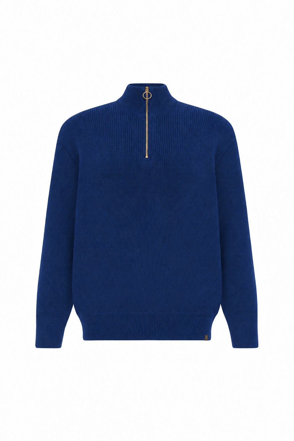 Paul & Shark Tech Wool Half Zip Sweater - Blue