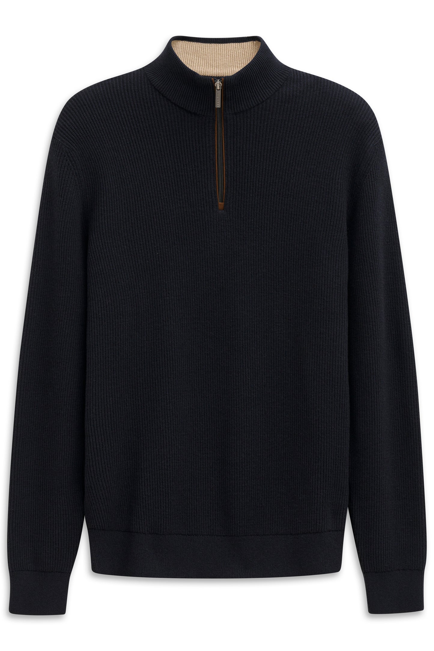 Bugatti Cotton Half Zip Knit