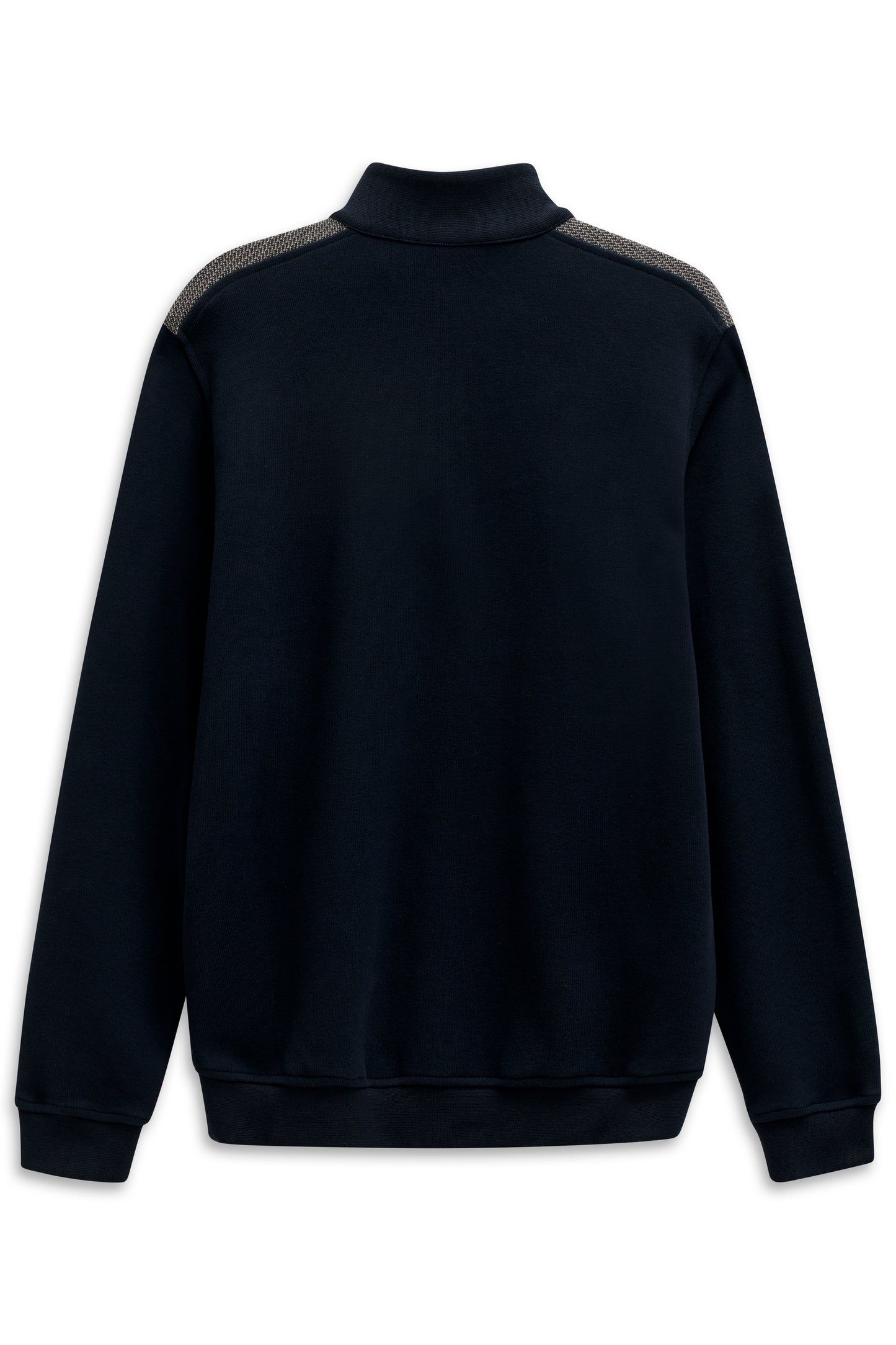 Bugatti 2-Tone Half Zip with Pocket