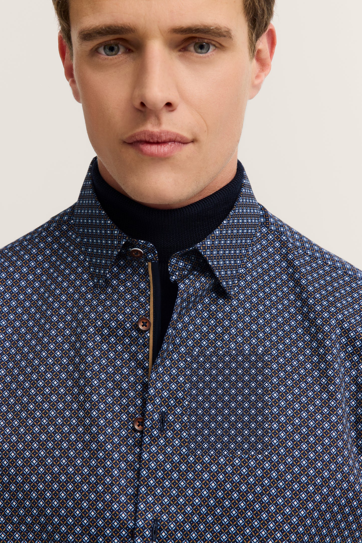 Bugatti Casual Print Shirt