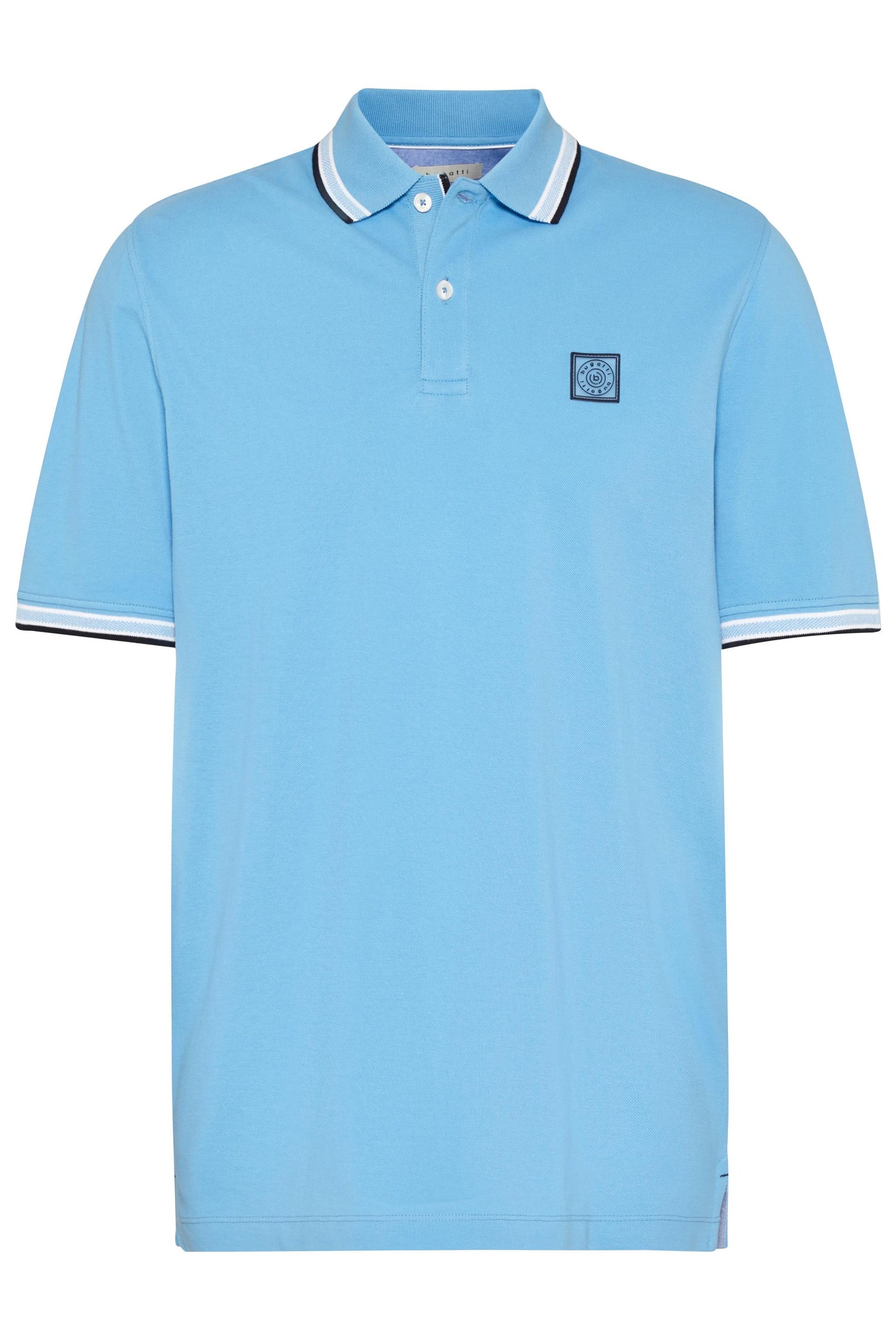 Bugatti Short Sleeve Logo Polo-Shirt