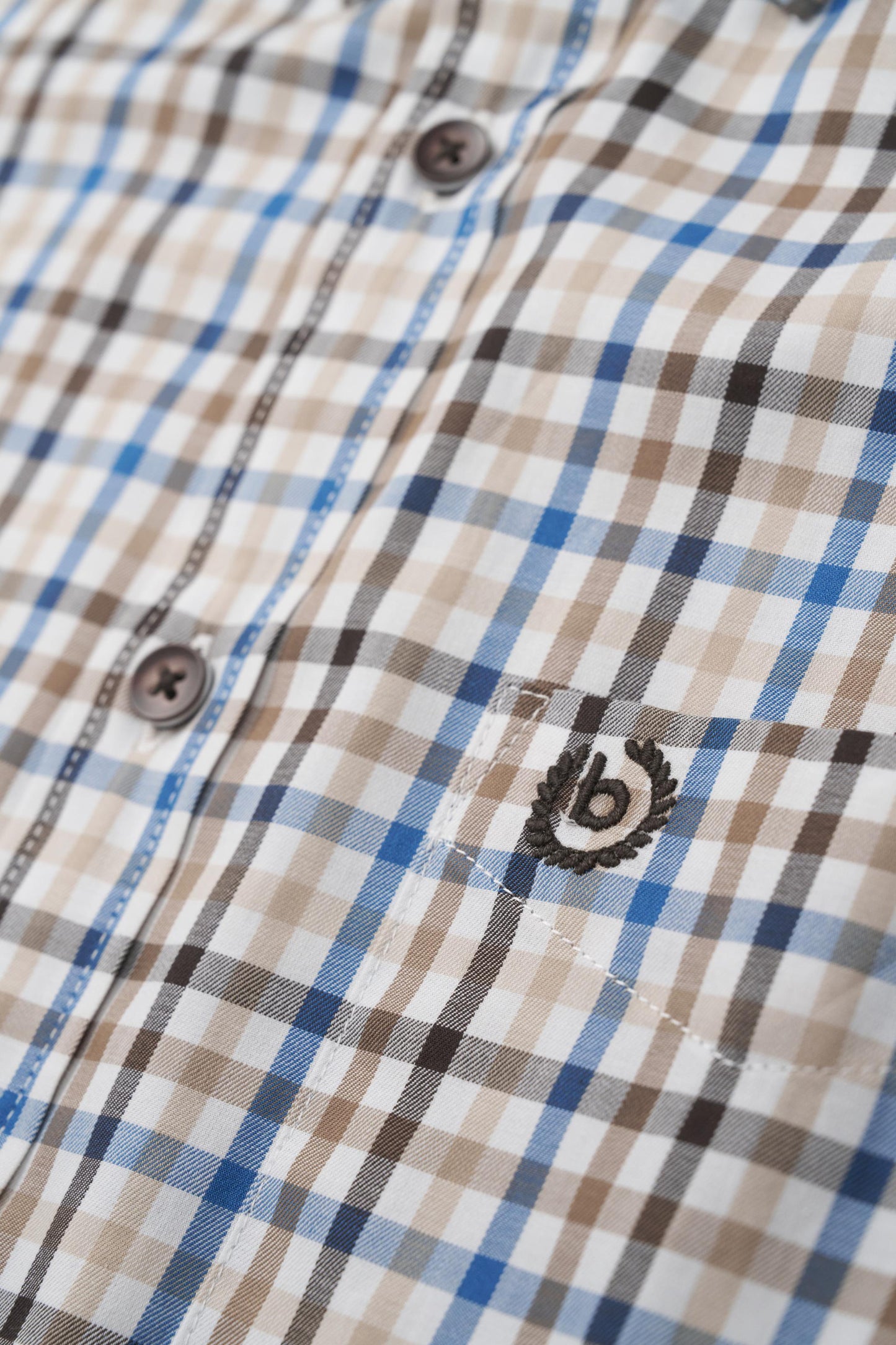 Bugatti Check Long Sleeve Shirt