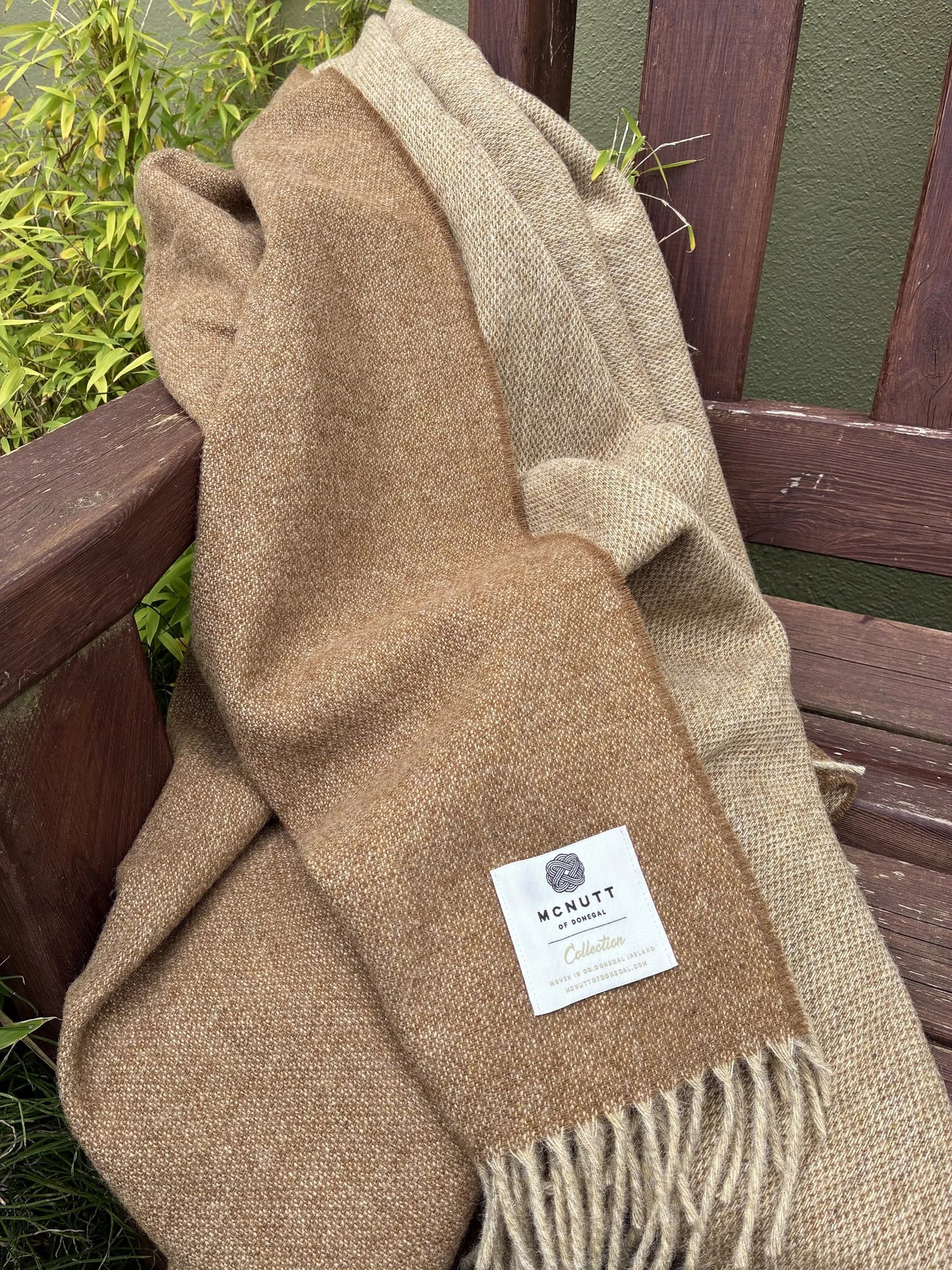 Chestnut Reversible Throw
