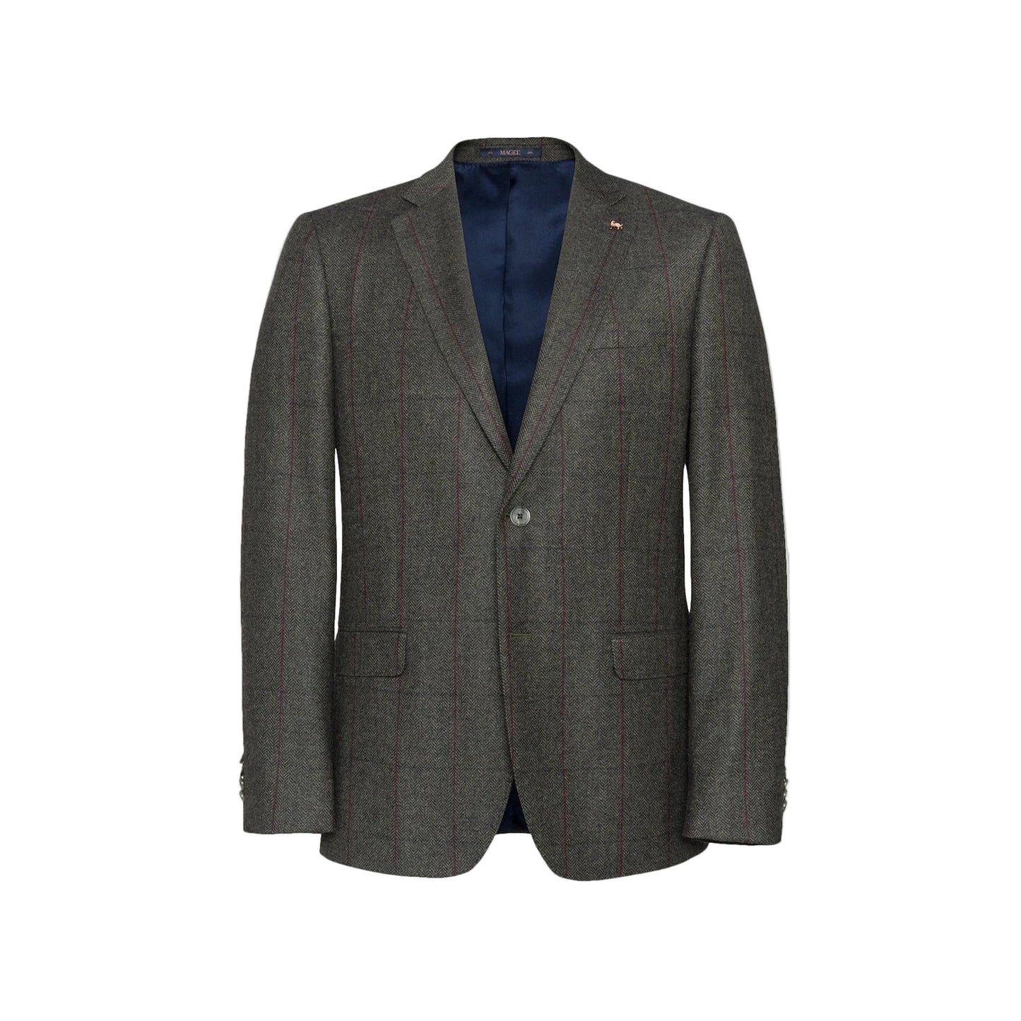 Magee Clady Olive Check Sports Jacket