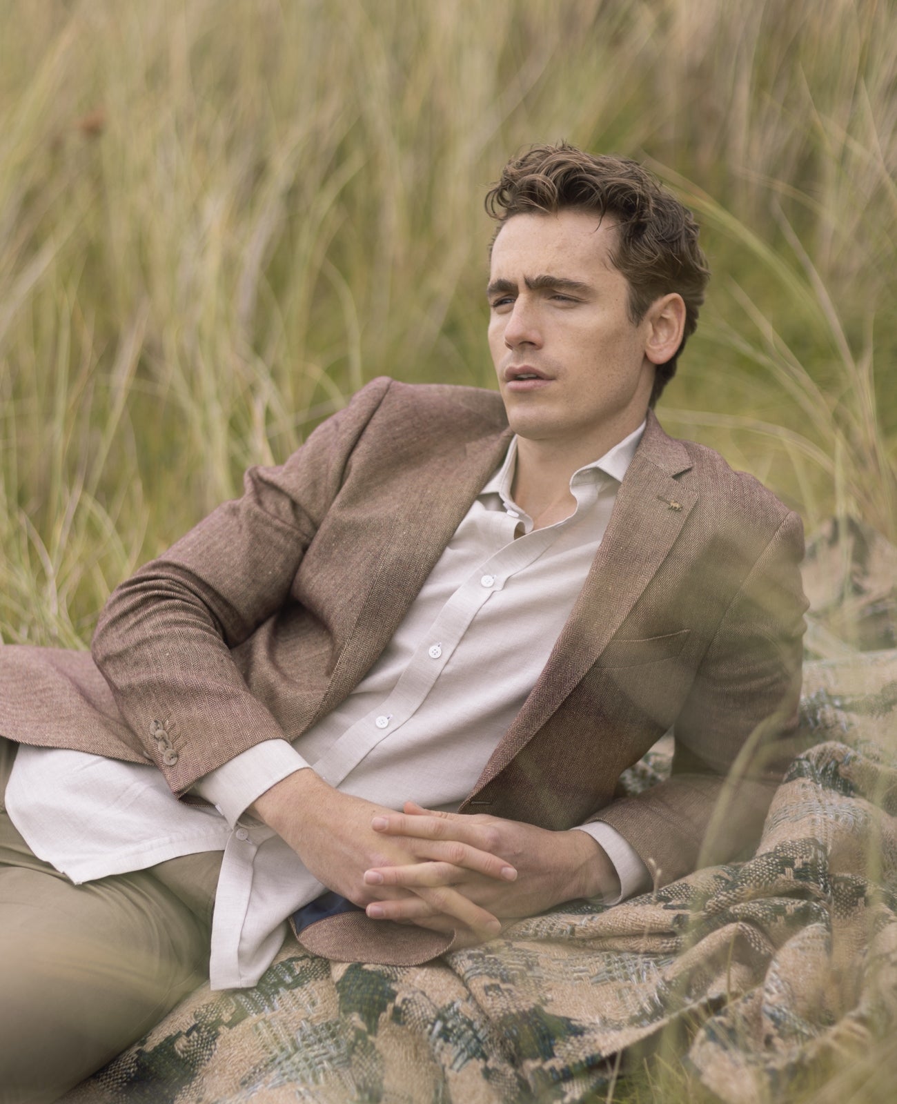 Magee Clady Linen Blend Jacket