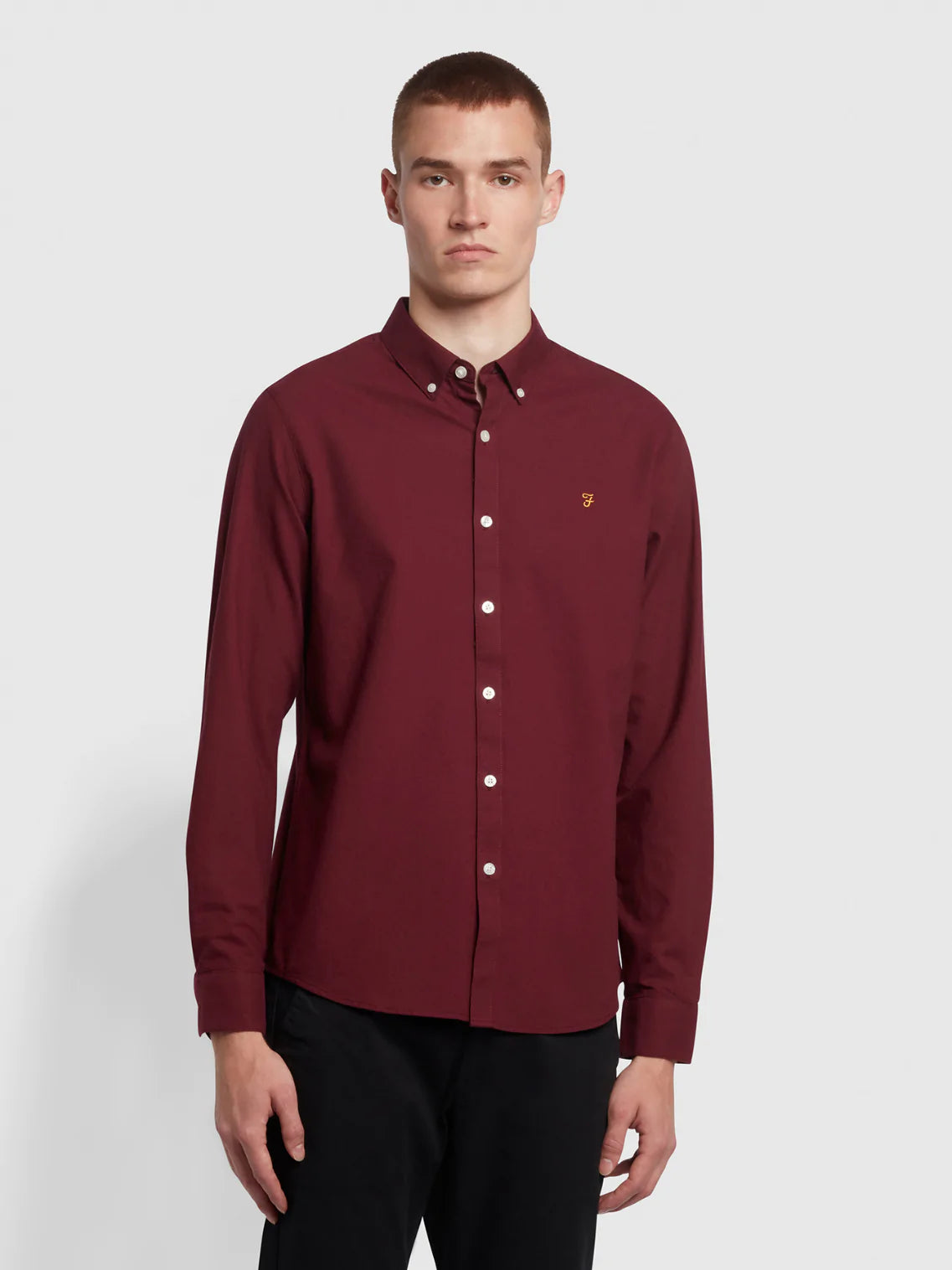 Farah Brewer Long Sleeve BD Shirt