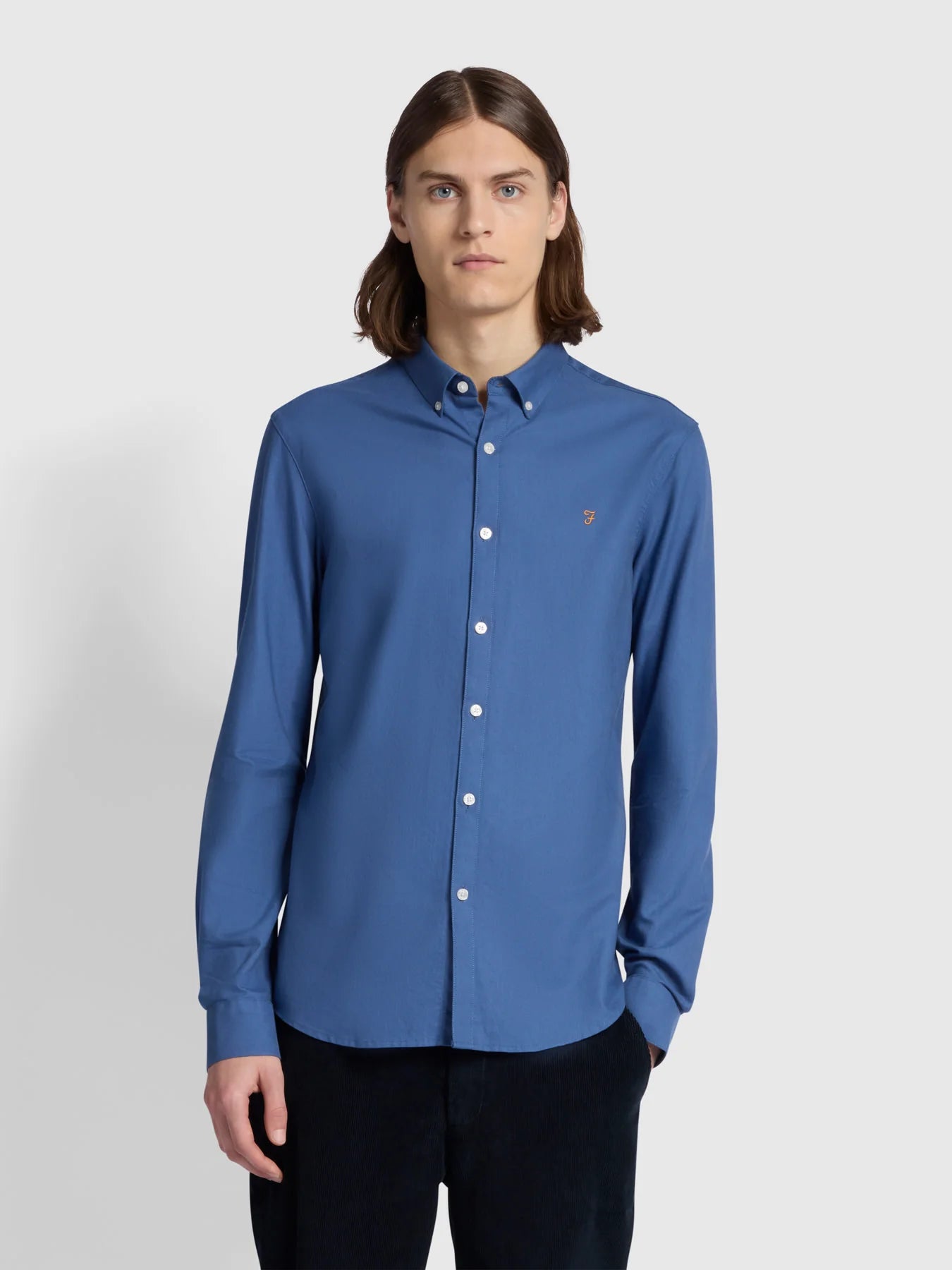 Farah Brewer Long Sleeve BD Shirt