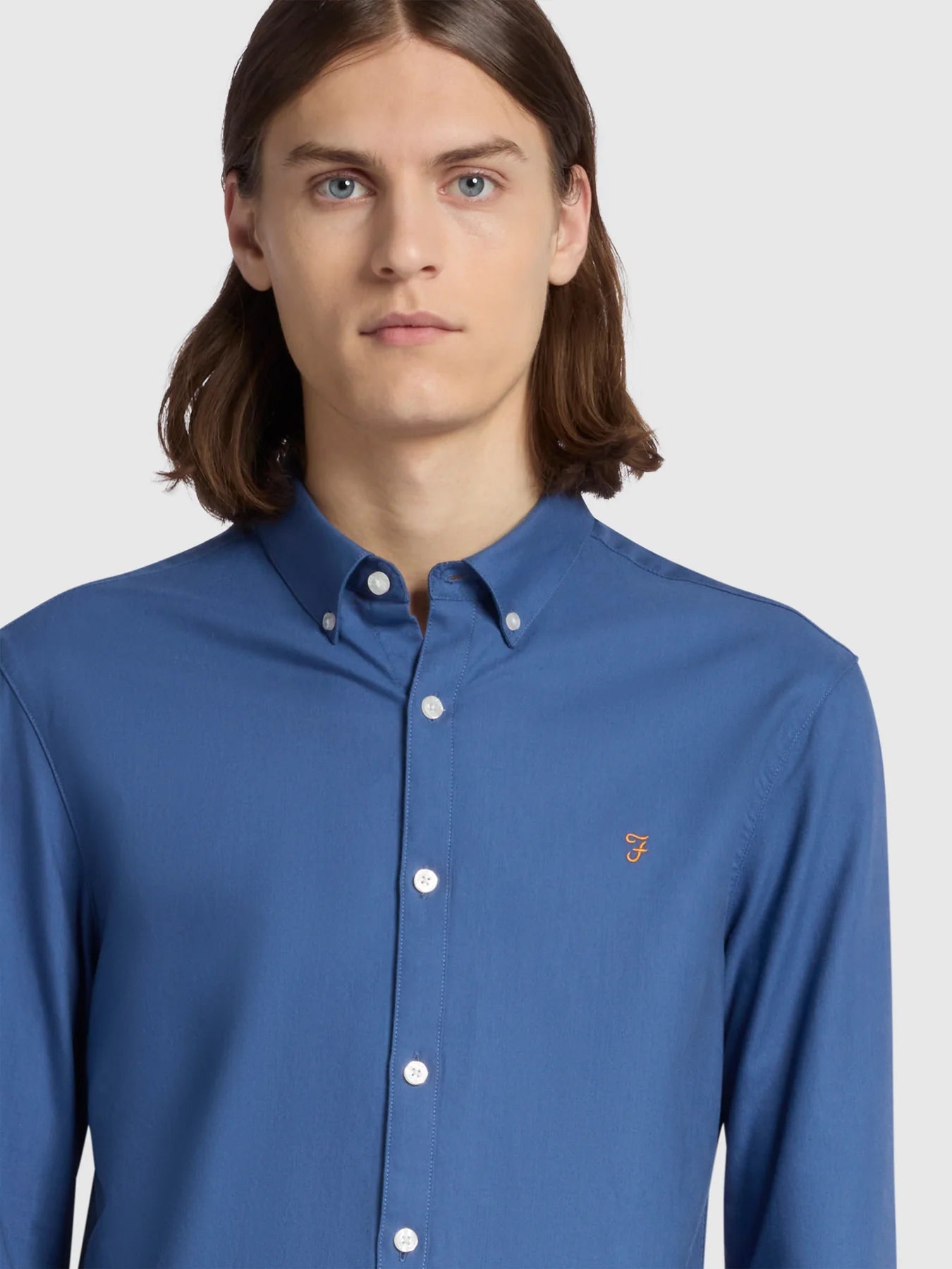 Farah Brewer Long Sleeve BD Shirt
