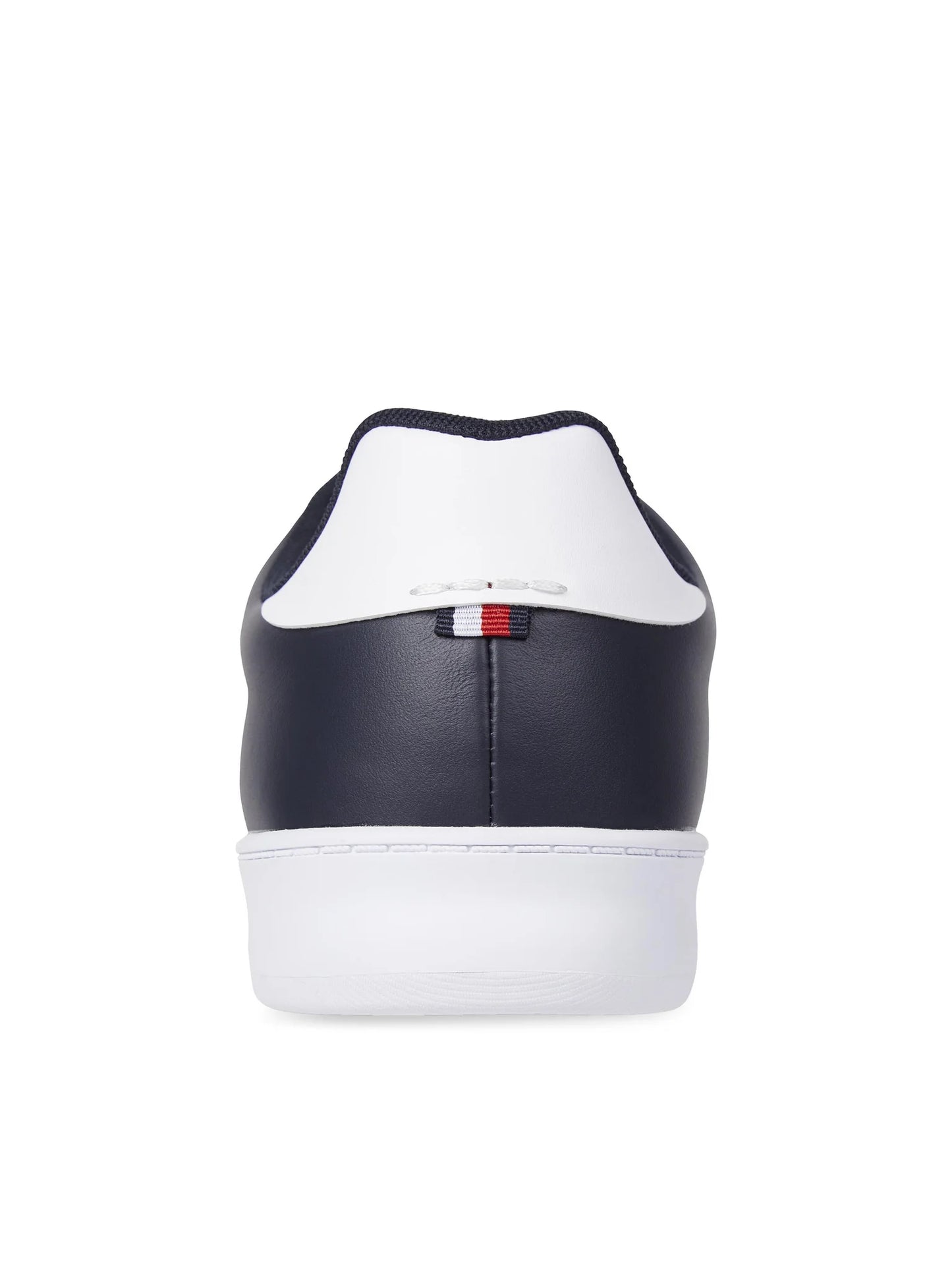 Tommy Hilfiger Contrast Heel Leather Cupsole Trainers