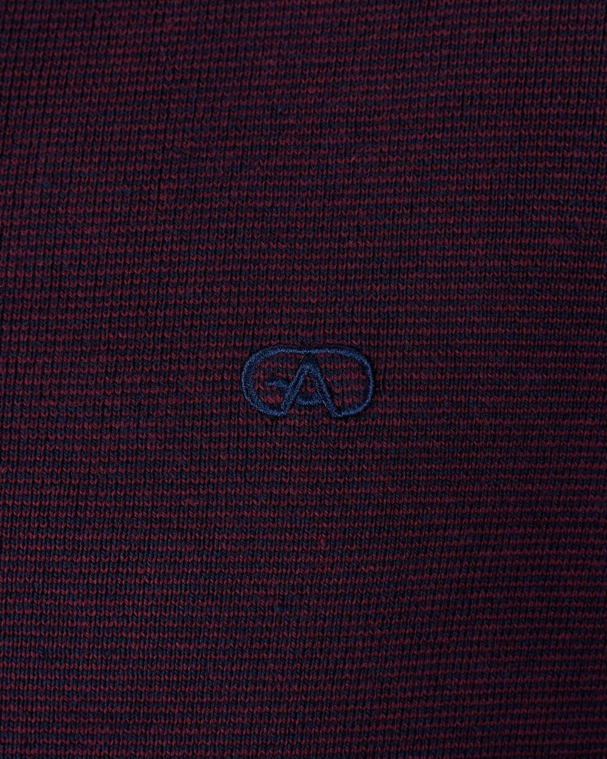André Inch Half Zip Jumper – Burgundy