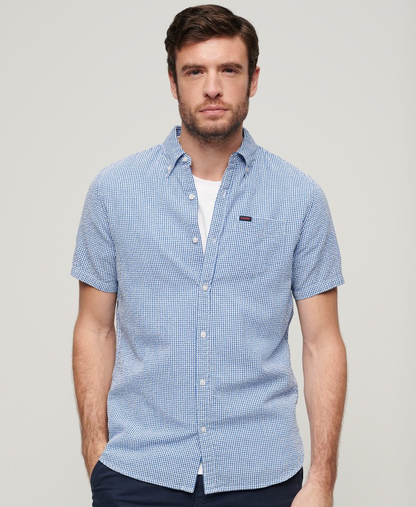 Superdry Seersucker Short Sleeve Shirt