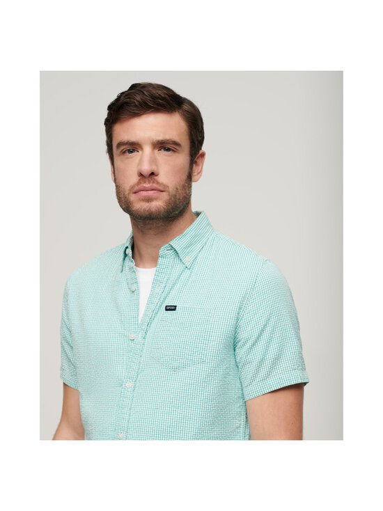 Superdry Seersucker Short Sleeve Shirt