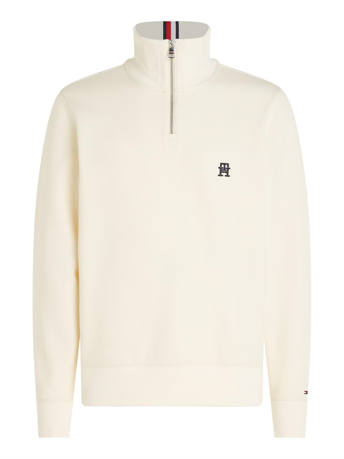 Tommy Hilfiger Monogram Quarter Zip Sweatshirt – Galvin Tullamore ie