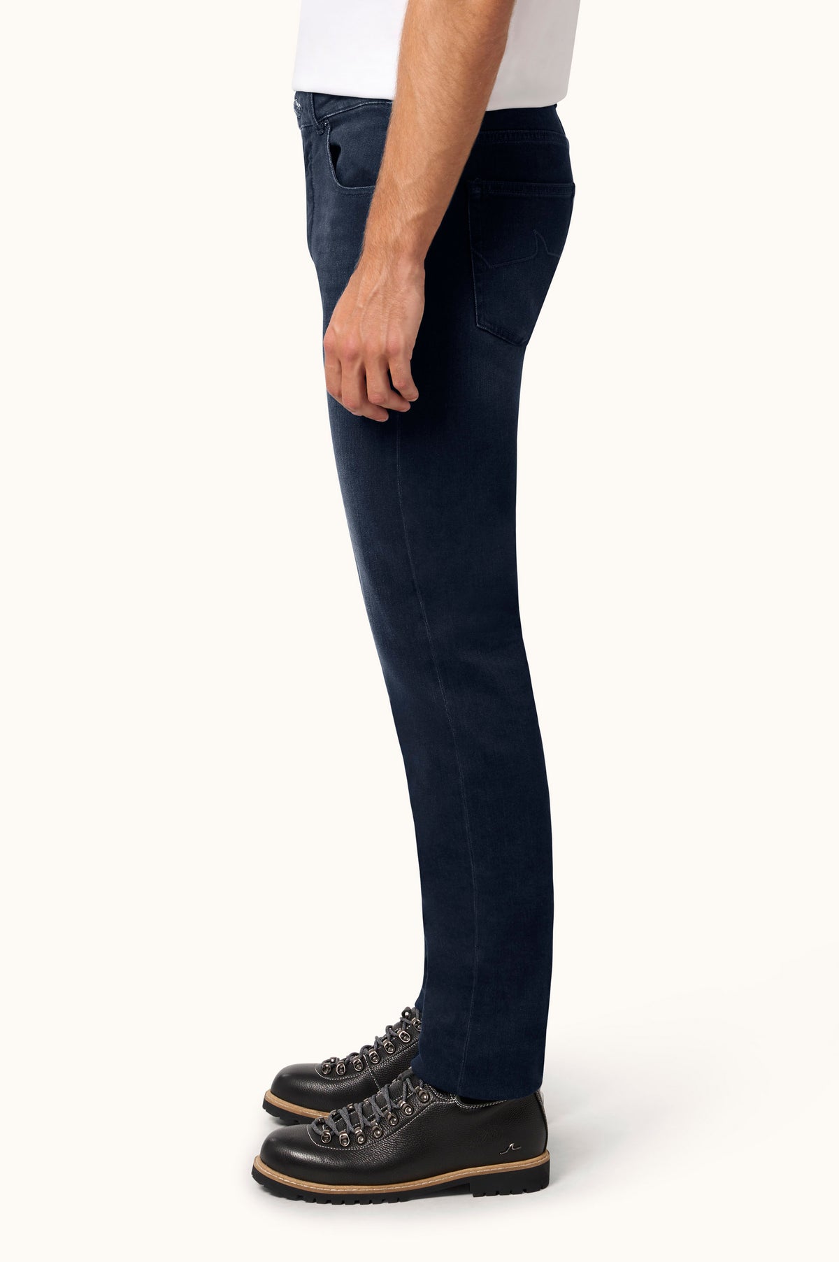 Paul & Shark Winter Giza Cotton Jeans - Dark Wash