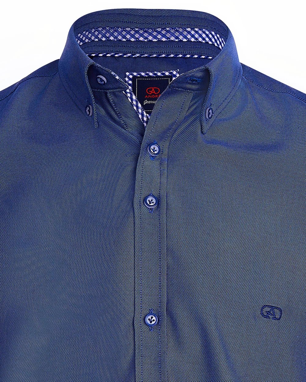 André Rhine Shirt – Cobalt