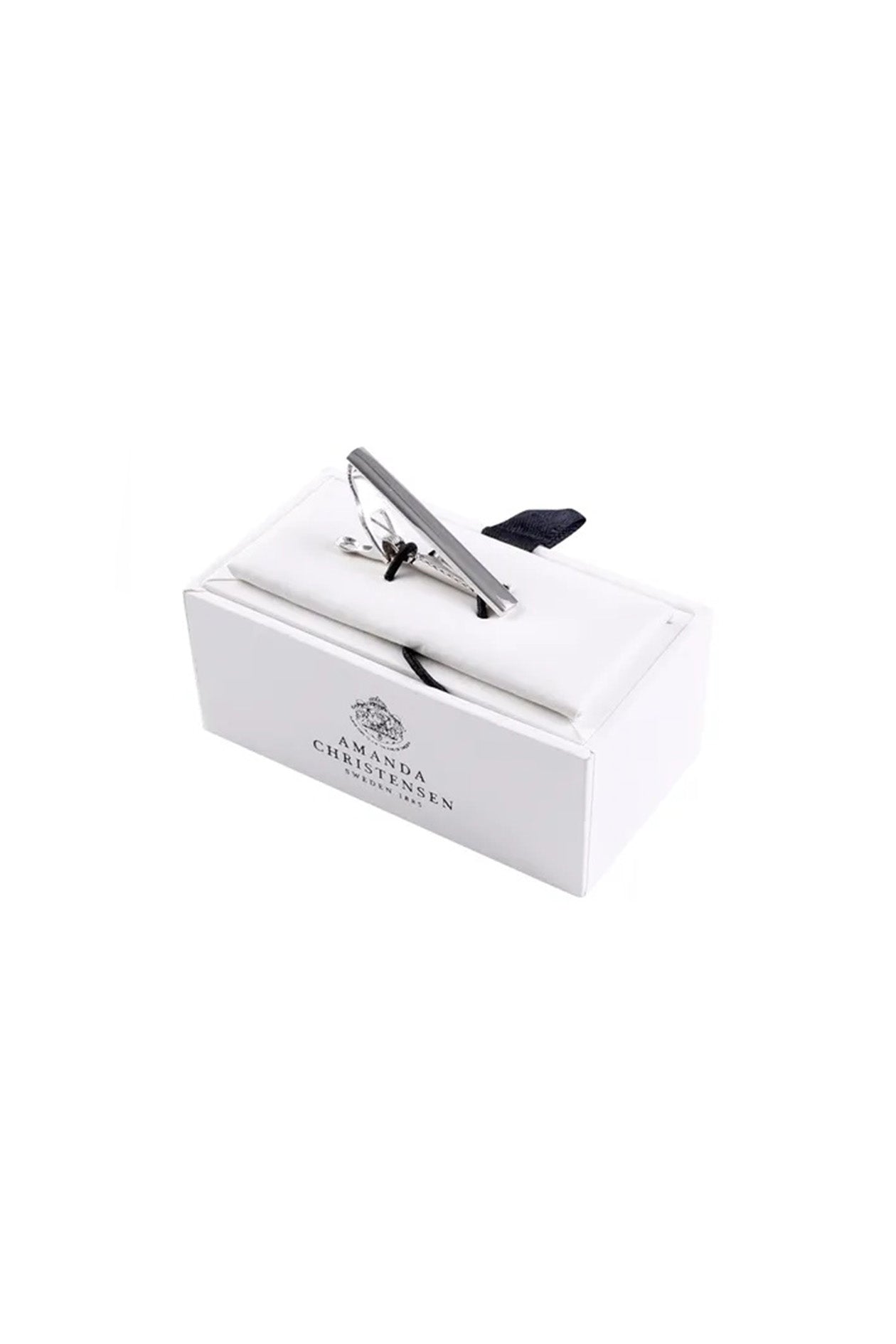 Amanda Christensen Silver Tie Clip