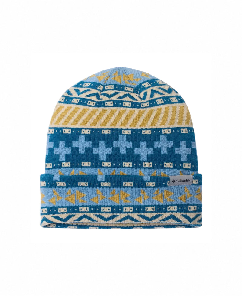 Columbia Jacquard Beanie – Phoenix Blue / Wizard Island