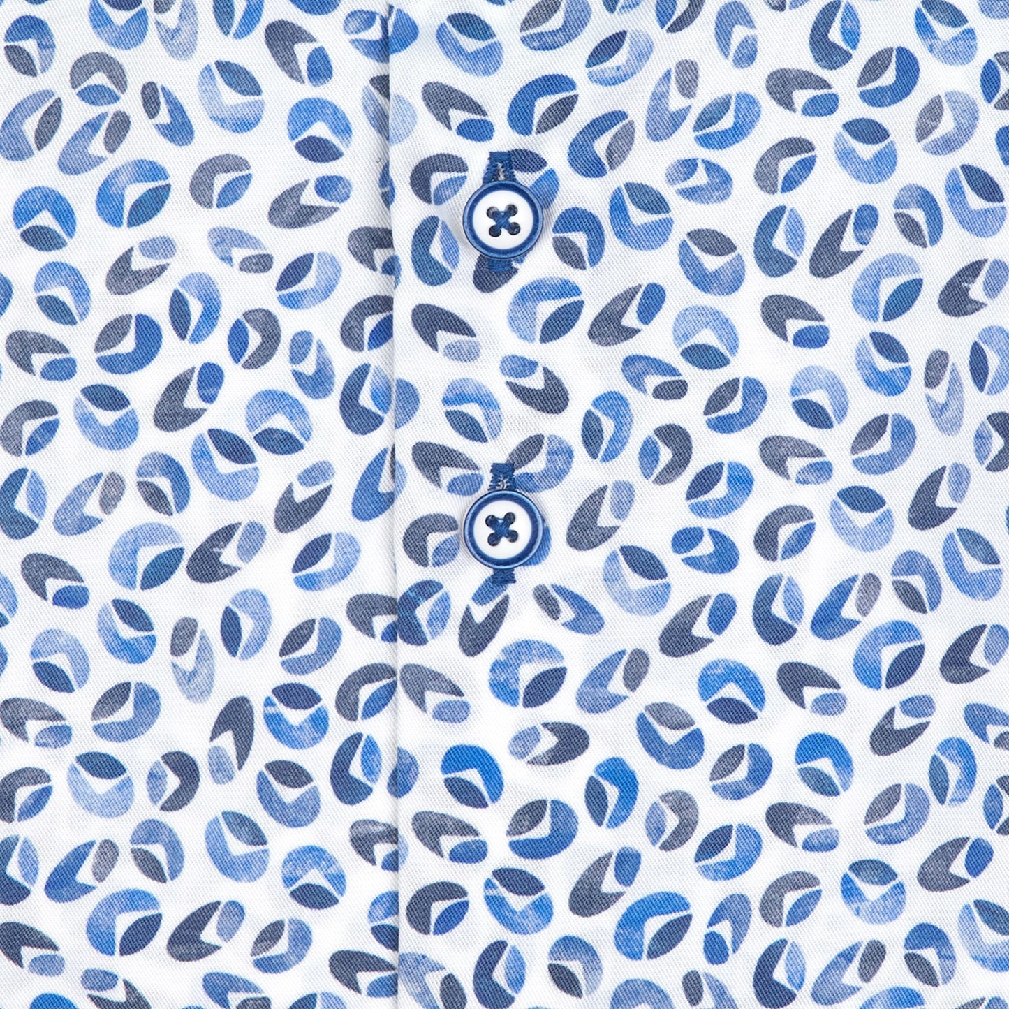 R2 White Buggy-Steer Print Tencel Shirt